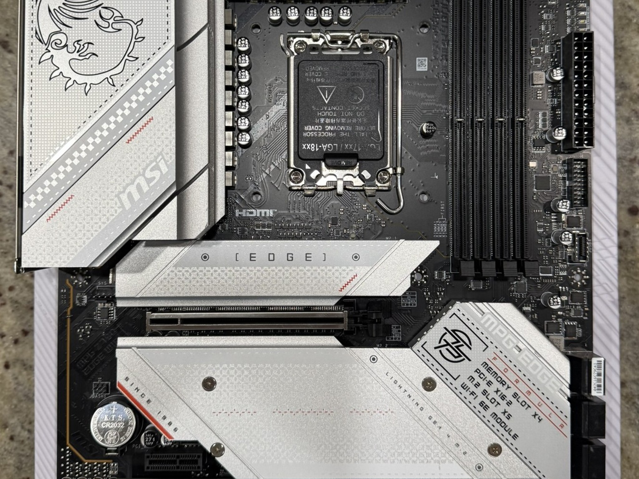 MSI MPG Z790 EDGE WIFI Motherboard | Intel LGA 1700 | DDR5 | ATX