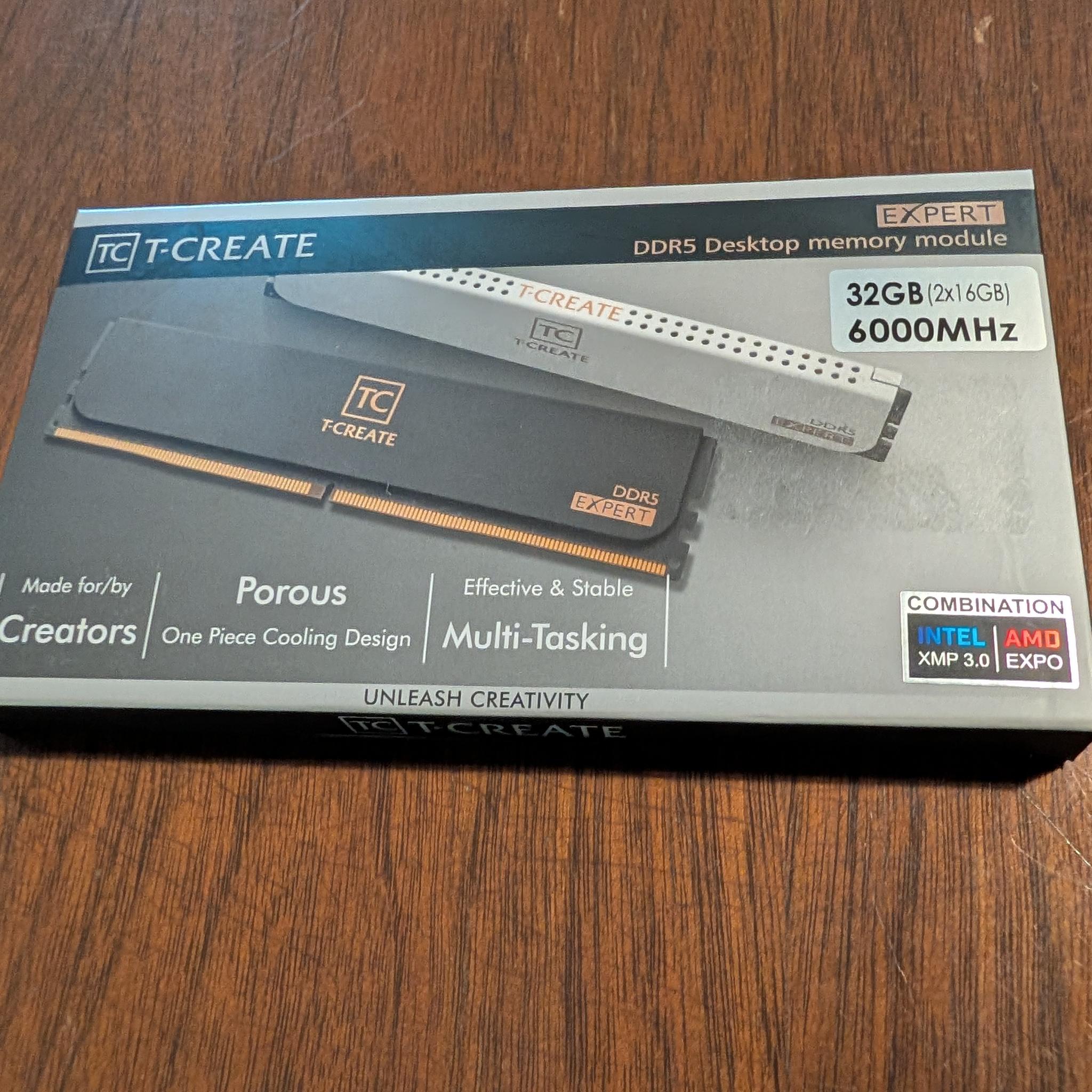 32GB DDR5-6000 CL30