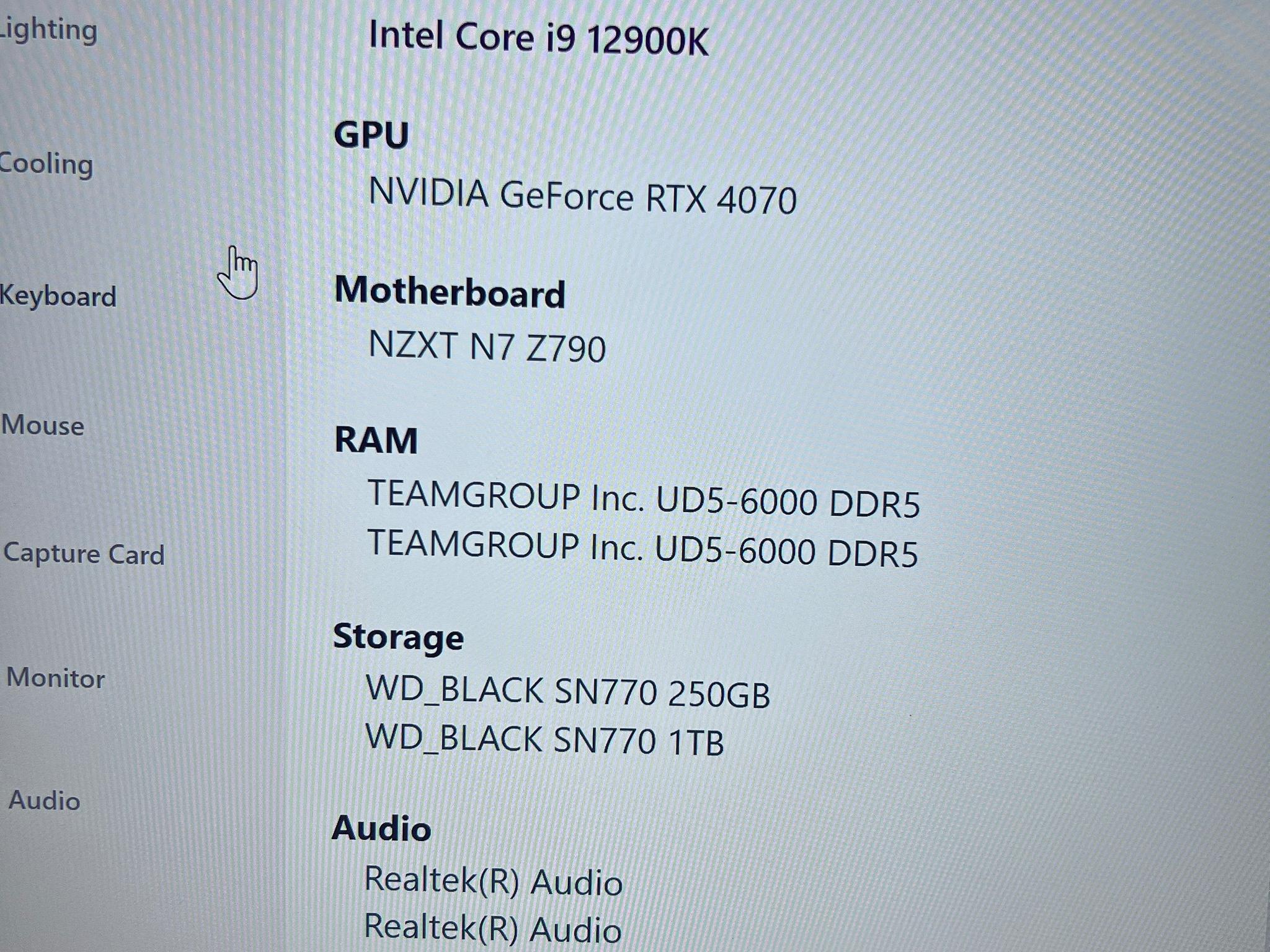 BRAND NEW Intel I9-12900K + RTX 4070 Gaming PC