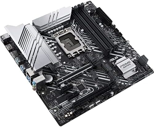 ASUS PRIME Z690M-PLUS D4 Intel LGA 1700 Z690 MicroATX M.2 Desktop Motherboard A