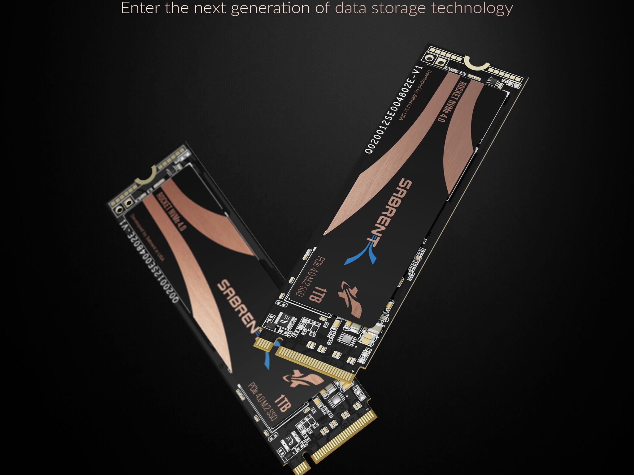 SABRENT 1TB Rocket Nvme PCIe 4.0 M.2 2280 SSD Maximum Performance Solid State Drive (Latest Version)