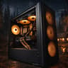 🌑🌲 MIDNIGHT WOOD 76 🌲🌑Ryzen 5 7600X| RX 7600XT 16 GB | 16 GB DDR5| 1.5 TB NVMe| 650W PSU