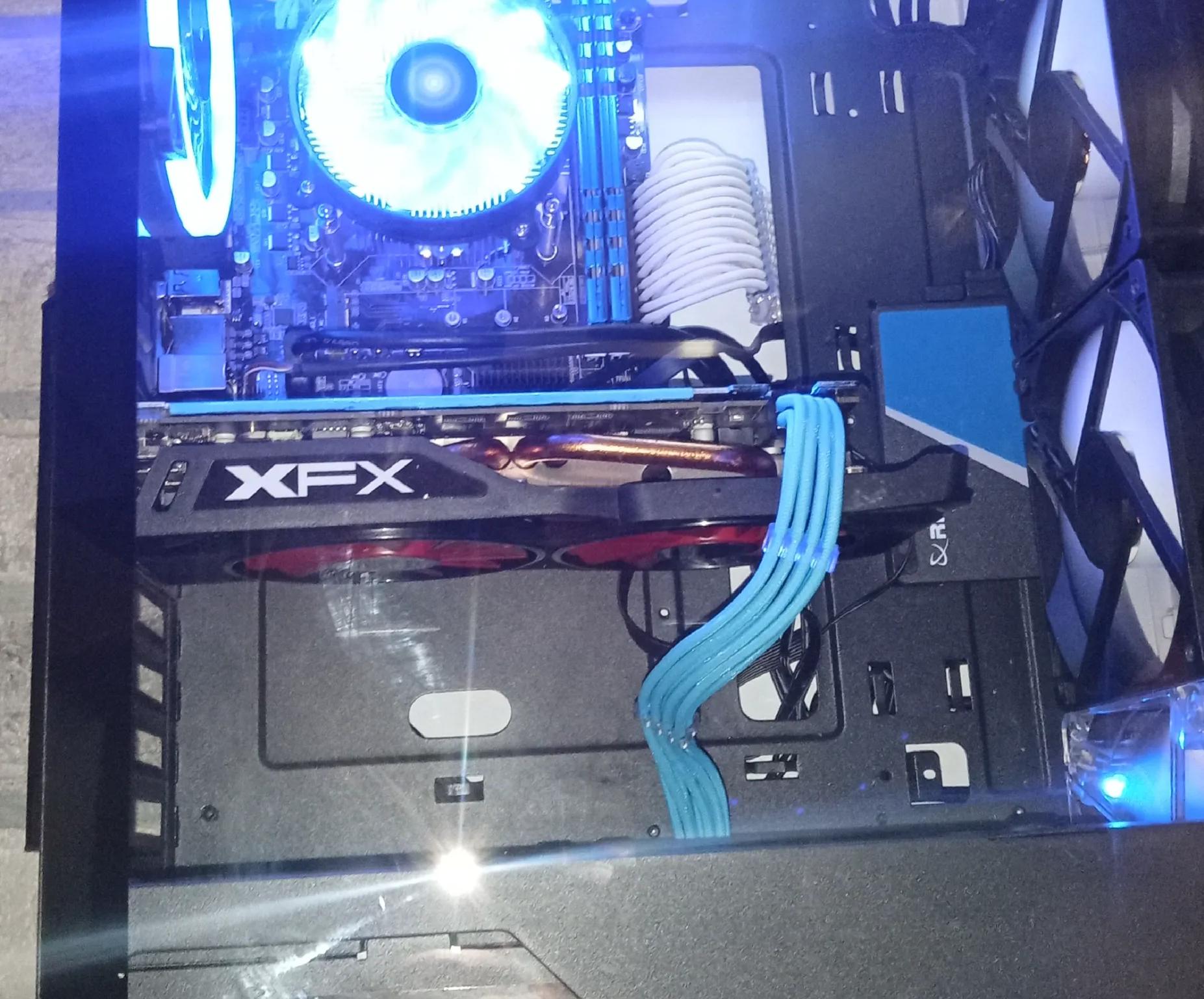 DeskTop Computer-i7 3770-16gb Ram-Rx 570 4g-512 SSD HD-700W PSU-6 120MM CASE FANS-WIN 11 PRO