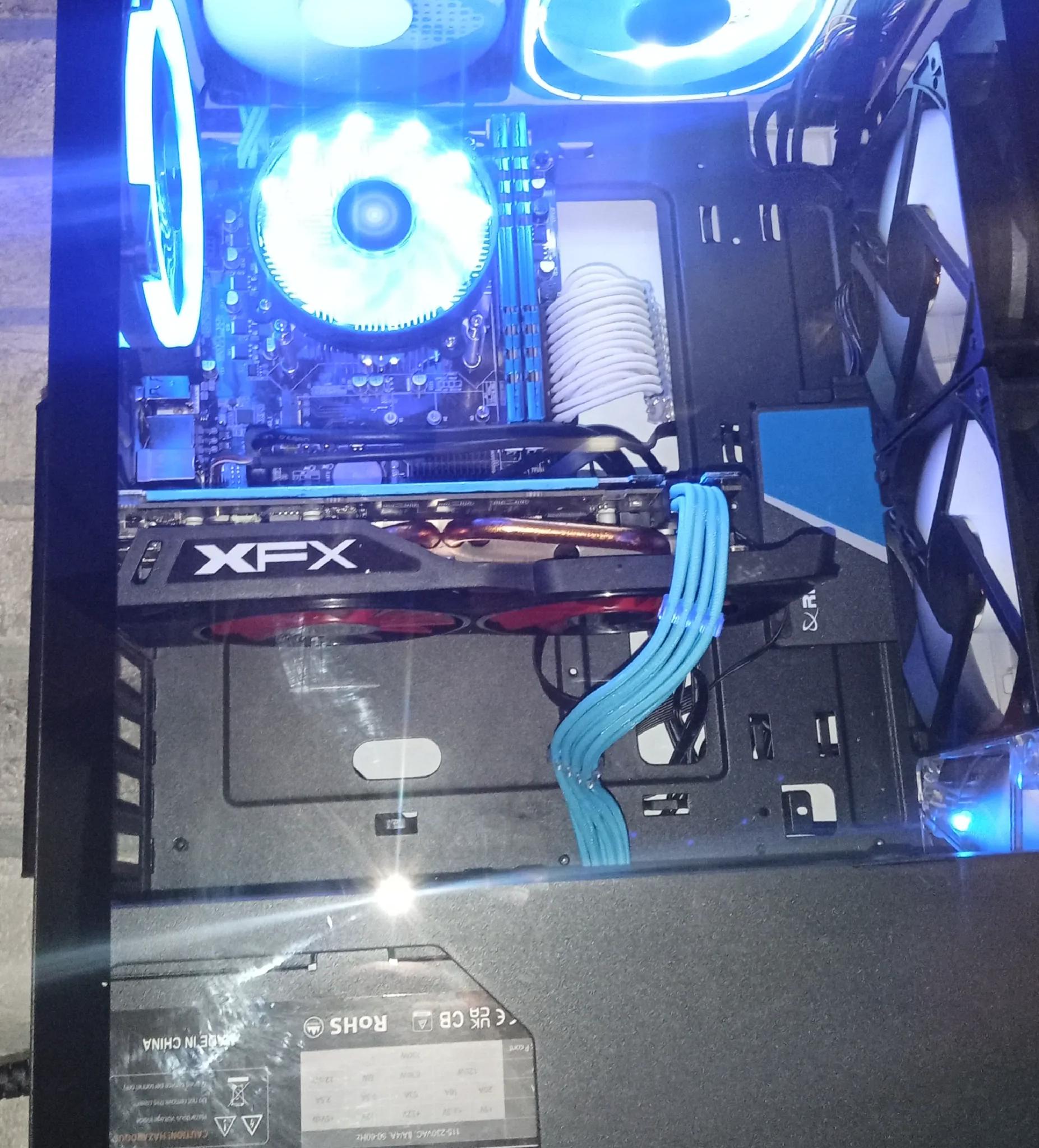 DeskTop Computer-i7 3770-16gb Ram-Rx 570 4g-512 SSD HD-700W PSU-6 120MM CASE FANS-WIN 11 PRO