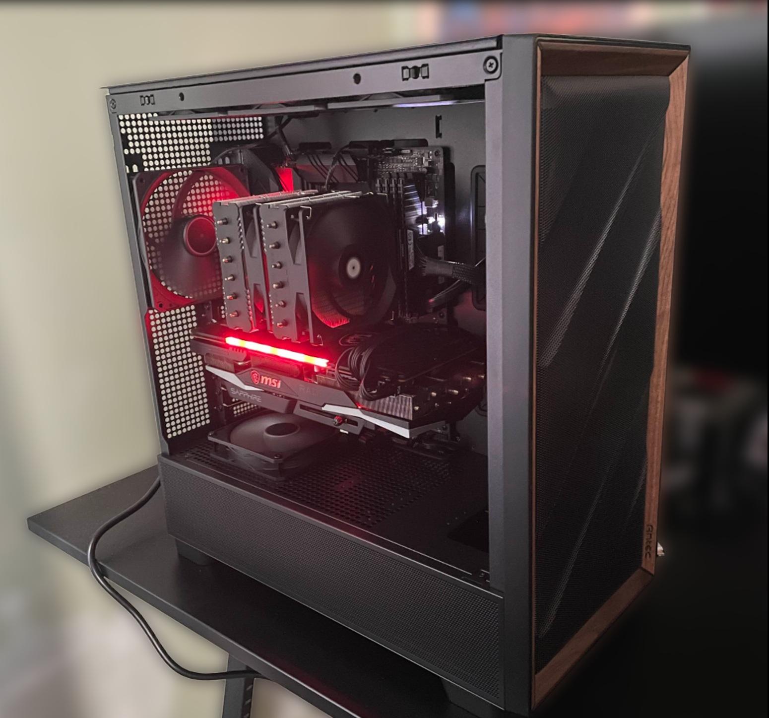 1080p Gaming PC | Ryzen 7 5700X3D | Radeon 6800XT 16GB | 32GB DDR4 RAM | 1 TB SSD