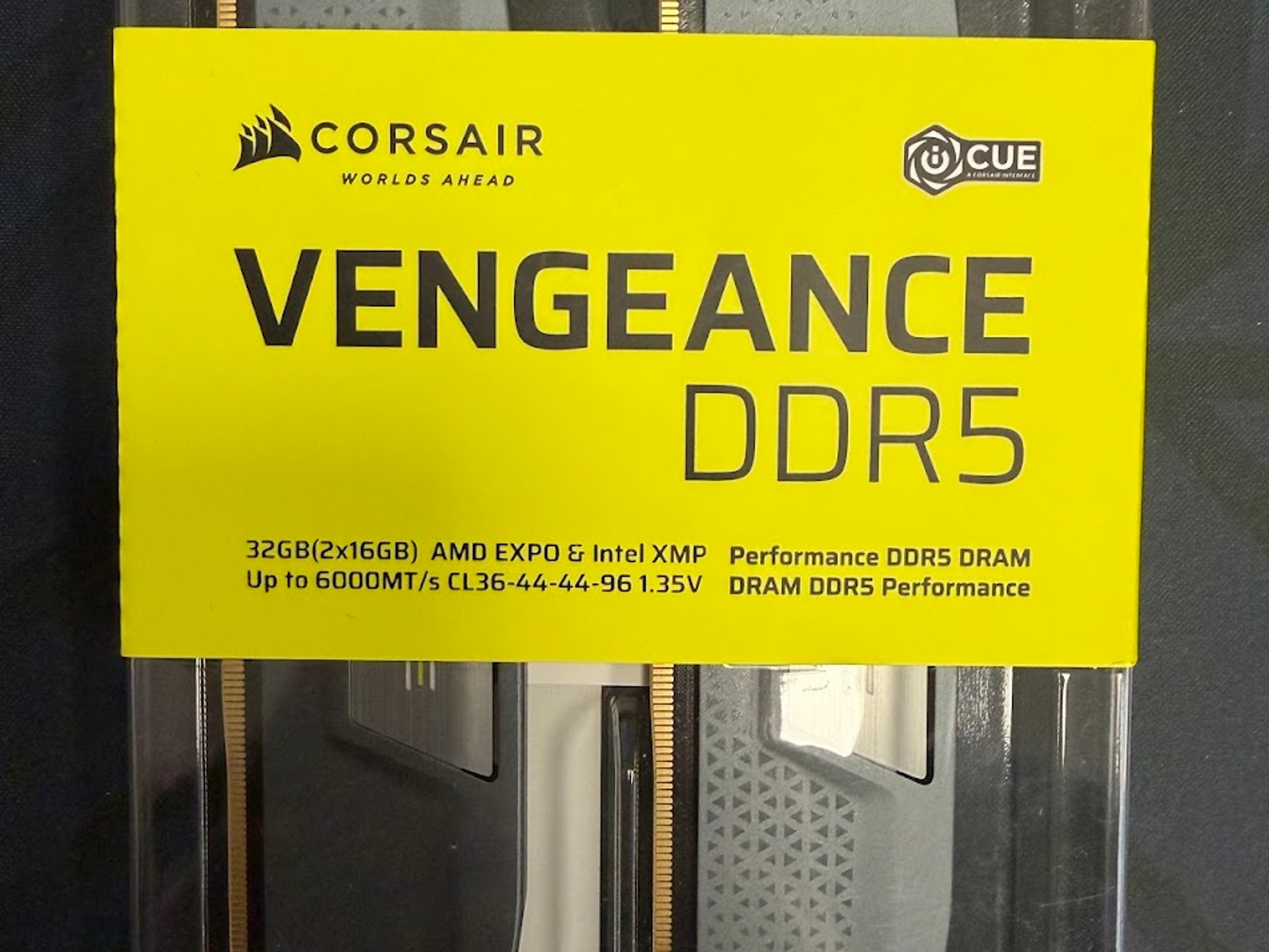 Corsair Vengeance DDR5 RAM - 32GB (16GBx2)