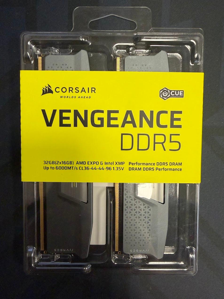 Corsair Vengeance DDR5 RAM - 32GB (16GBx2)