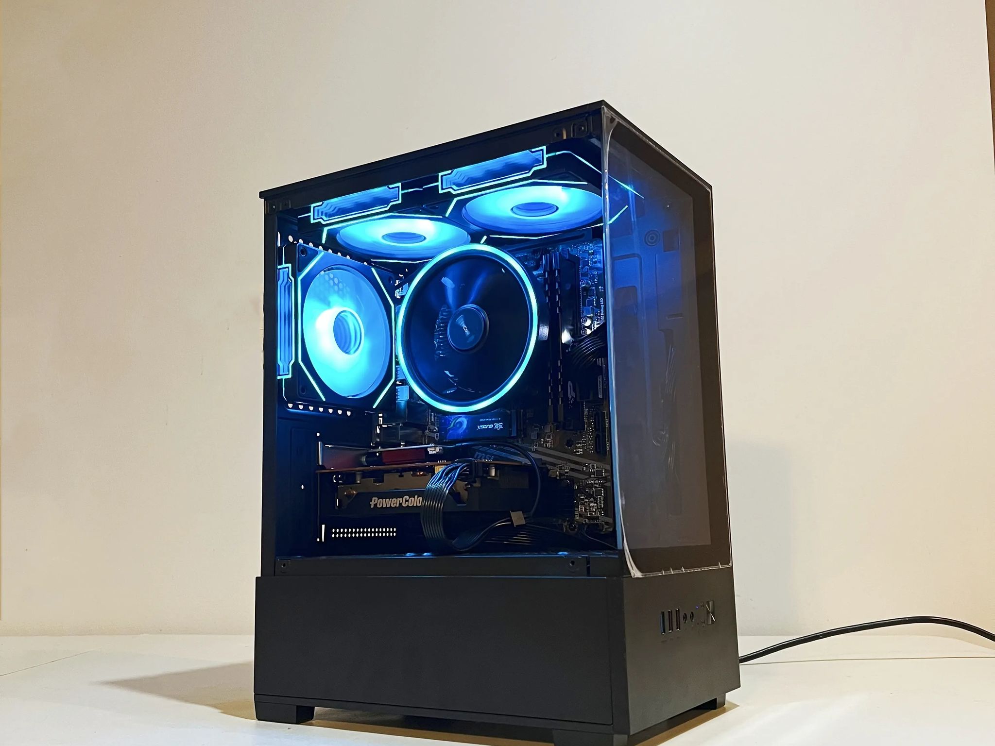 🔥SALE🔥 R5-5600|RX 6500XT|16GB RAM|WIFI|ARGB Fans|-DepxTech Pre-Built PC