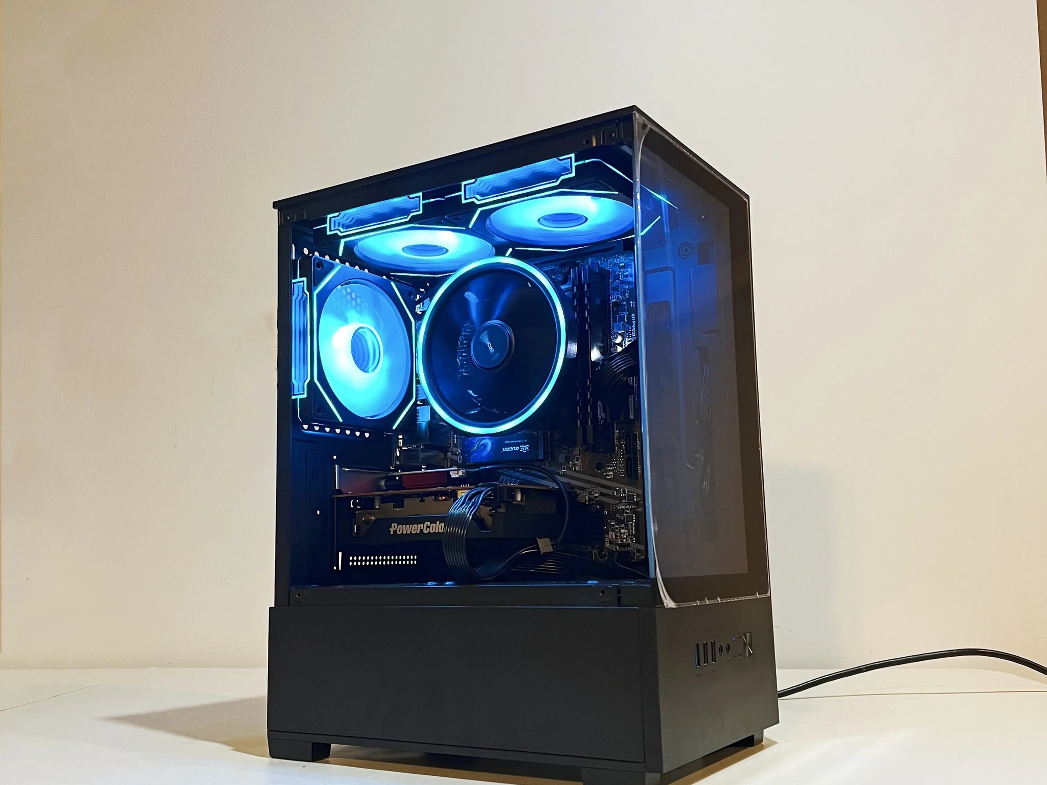 🔥SALE🔥 R5-5600|RX 6500XT|16GB RAM|WIFI|ARGB Fans|-DepxTech Pre-Built PC