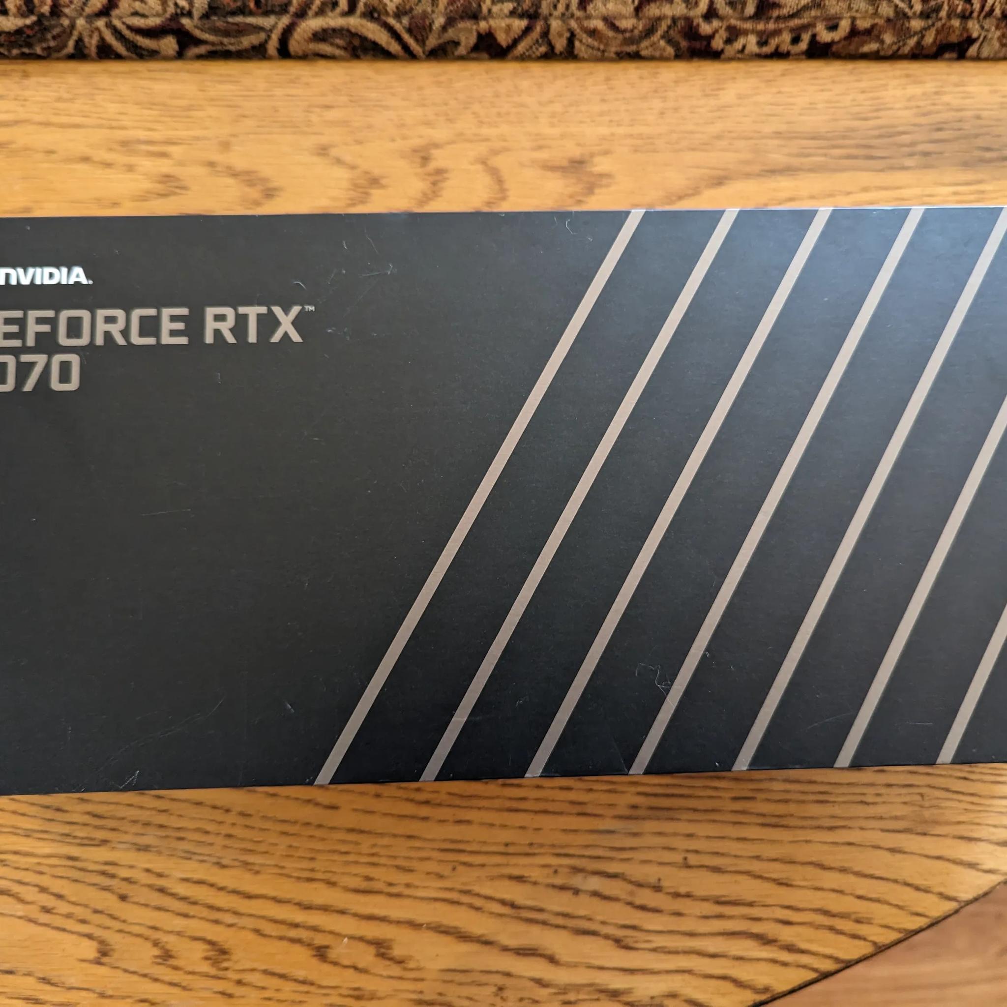 NVIDIA GeForce RTX 3070 Founders Edition Graphics Card/GPU