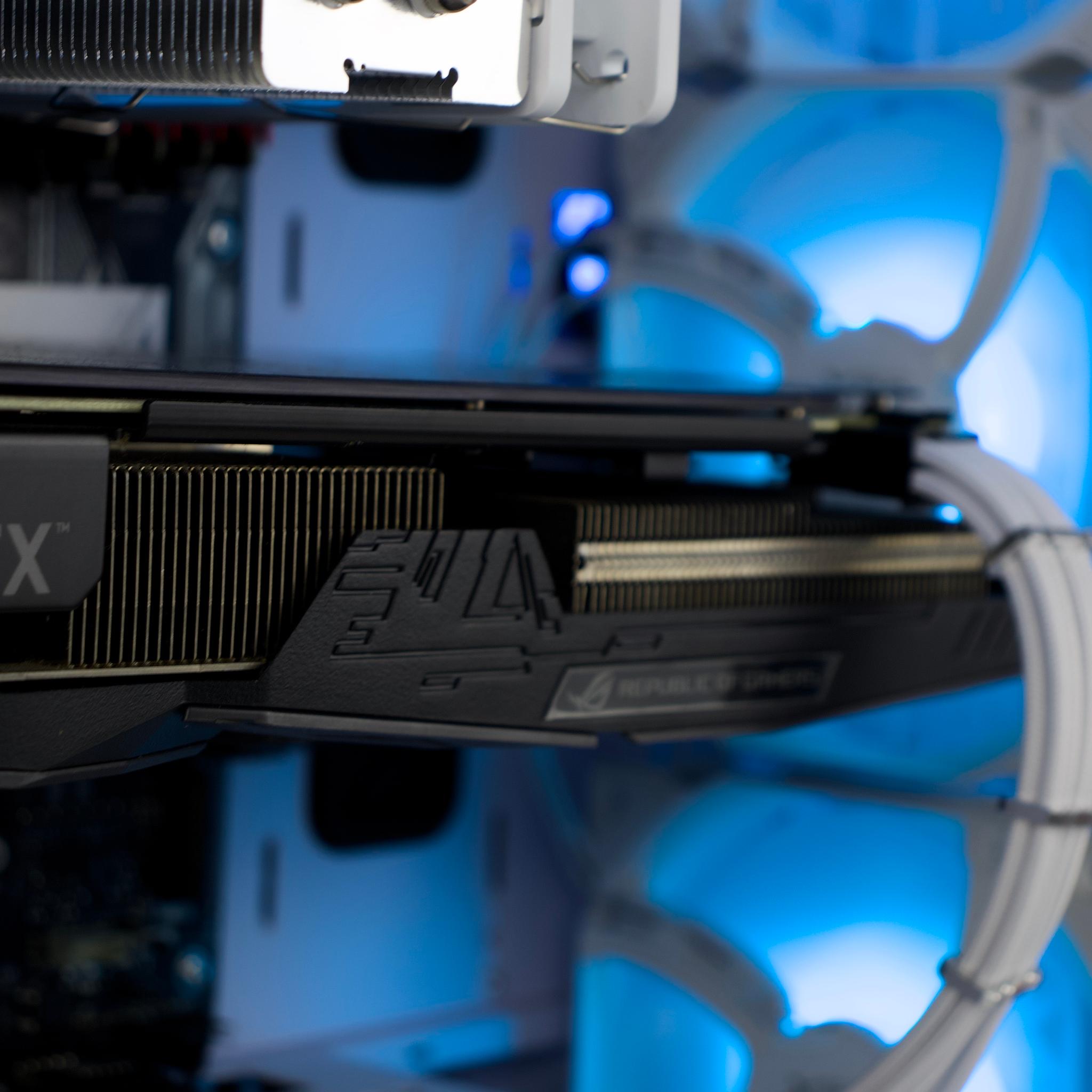 🧊❄️🧊 White Gaming PC – RTX 2060, i7 7700K, 16GB RAM, 500GB SSD - WiFi, BlueTooth 🧊❄️🧊