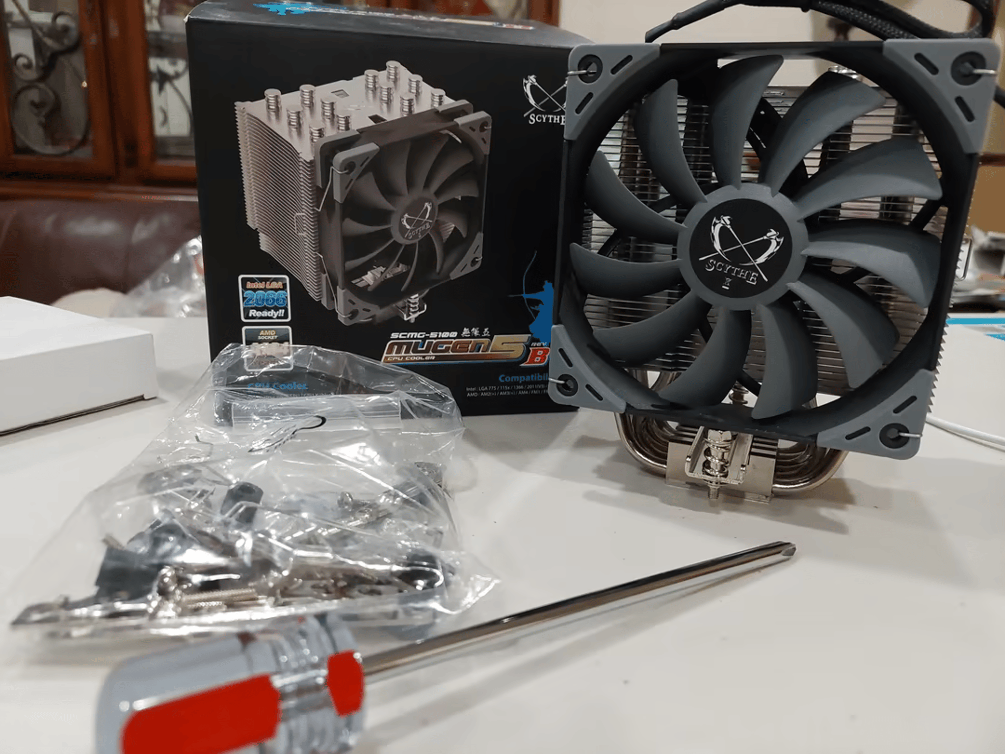 Used Scythe Mugen 5 Rev. B CPU Cooler