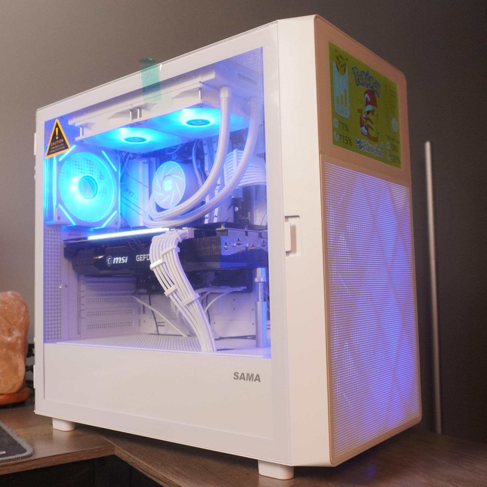 🤍AESTHETIC🤍 1440p/1080p MACHINE 💚RTX 3070ti 🧡 Ryzen 7 5800XT | 1TB NVME | 32GB | WIN 11