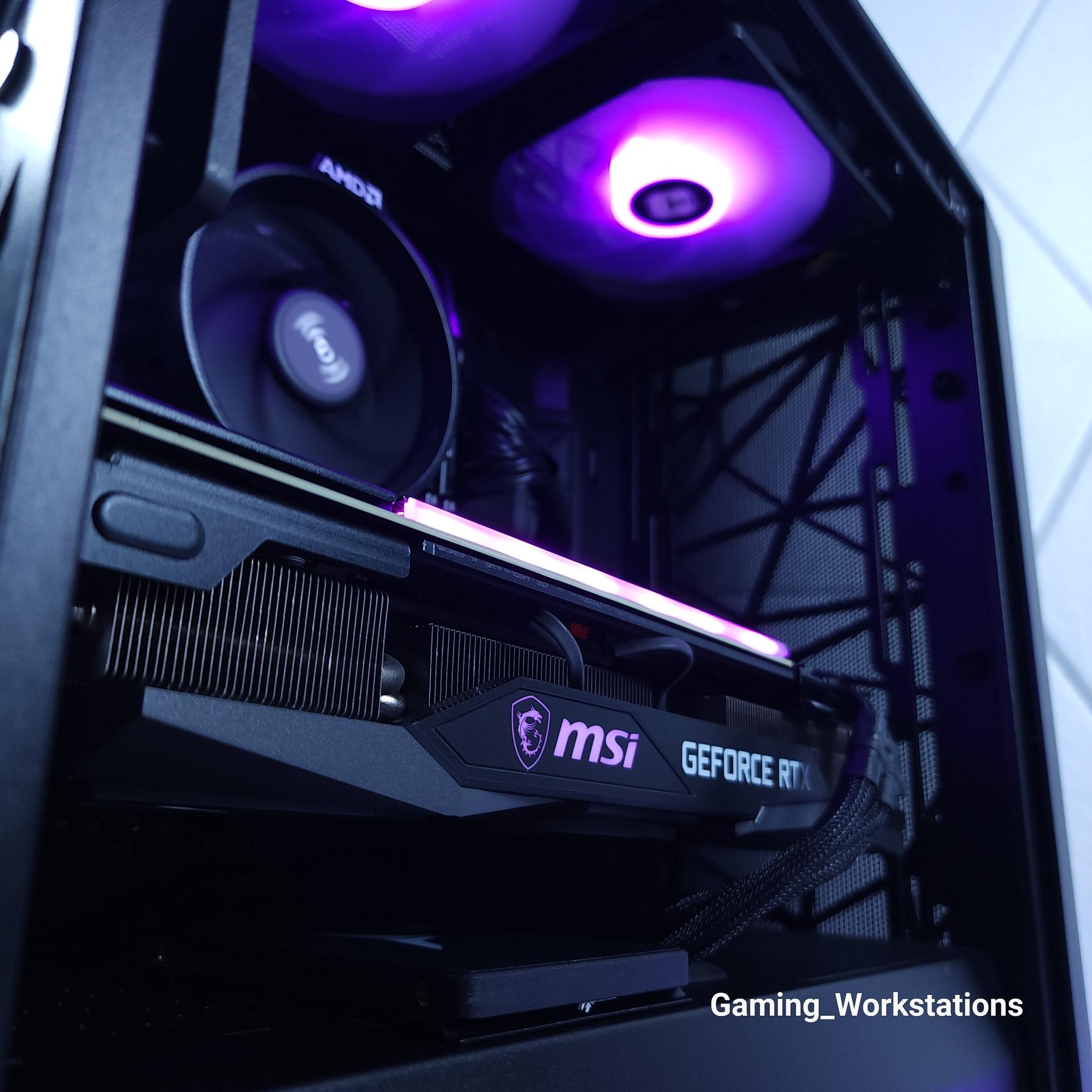 💜🖤RTX 3070 || Ryzen 5 5600GT || 1.5TB SSD* || 16GB 3200MHz DDR4 || 1080p/1440p Gaming Computer