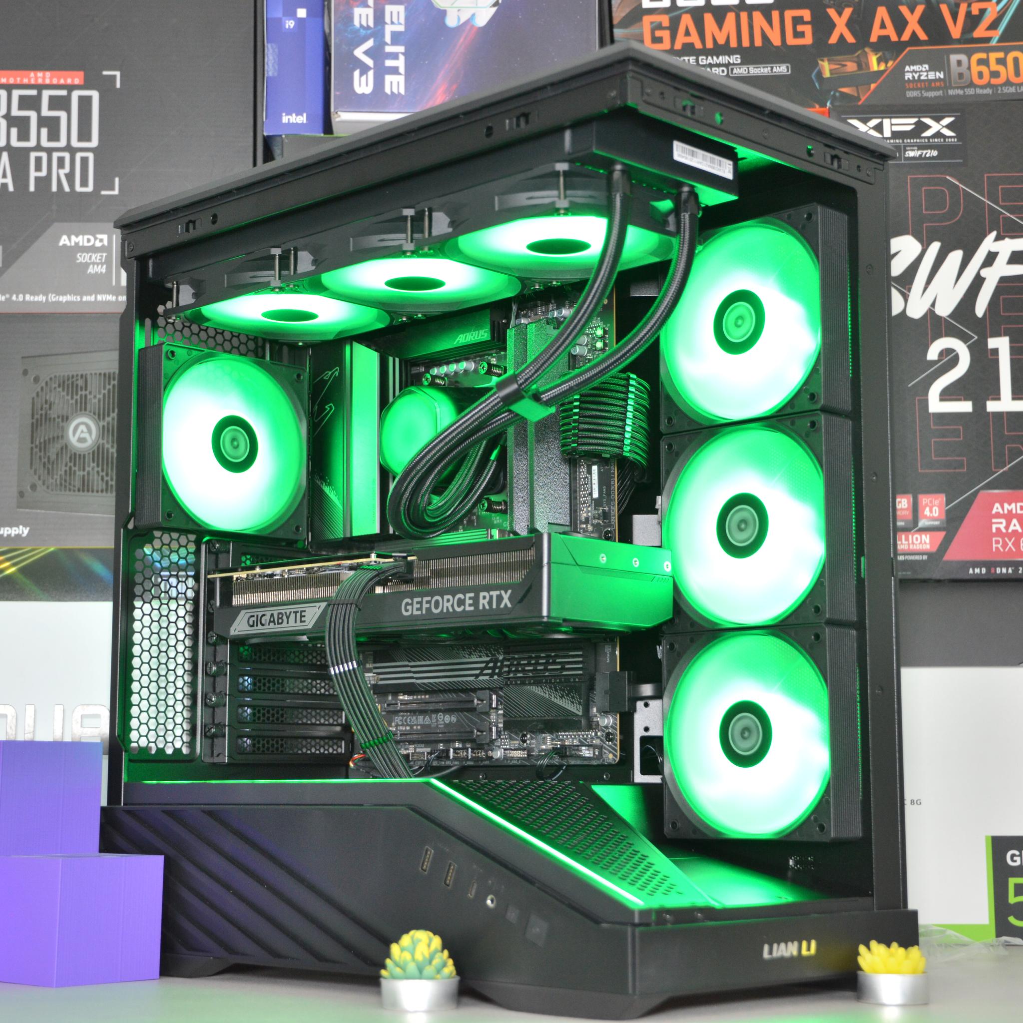 ⚫🧊 | RTX 5080 16GB | RYZEN 9 7900X | 32 GB DDR5 RAM | 2TB NVME SSD | Shadow Glacier |