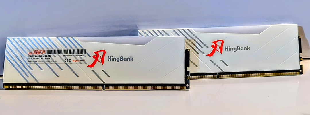 Kingbank SharpBlade 64gb DDR5 6400MT Ram | Jawa