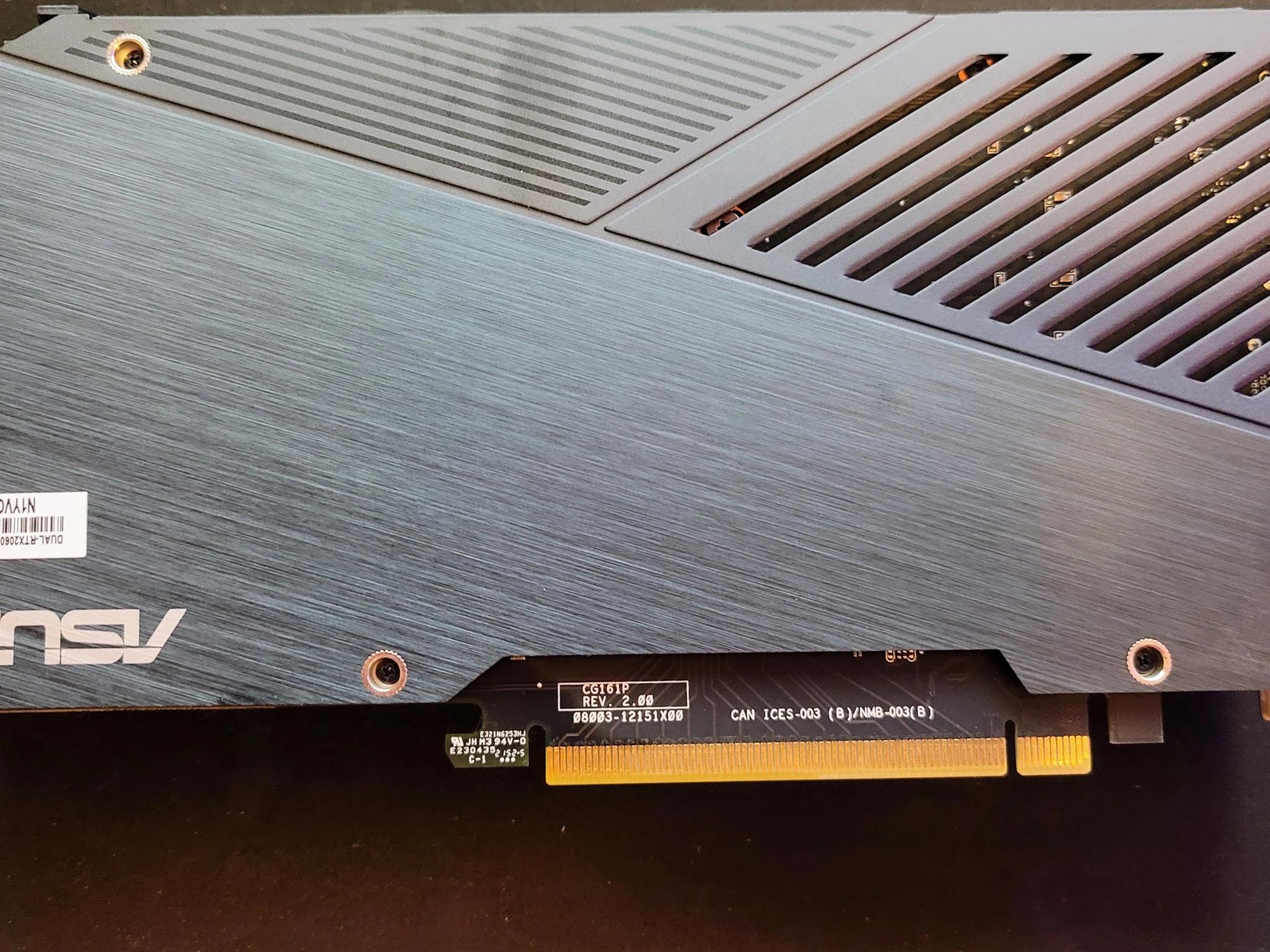 ASUS Dual RTX 2060 O12G EVO Gaming