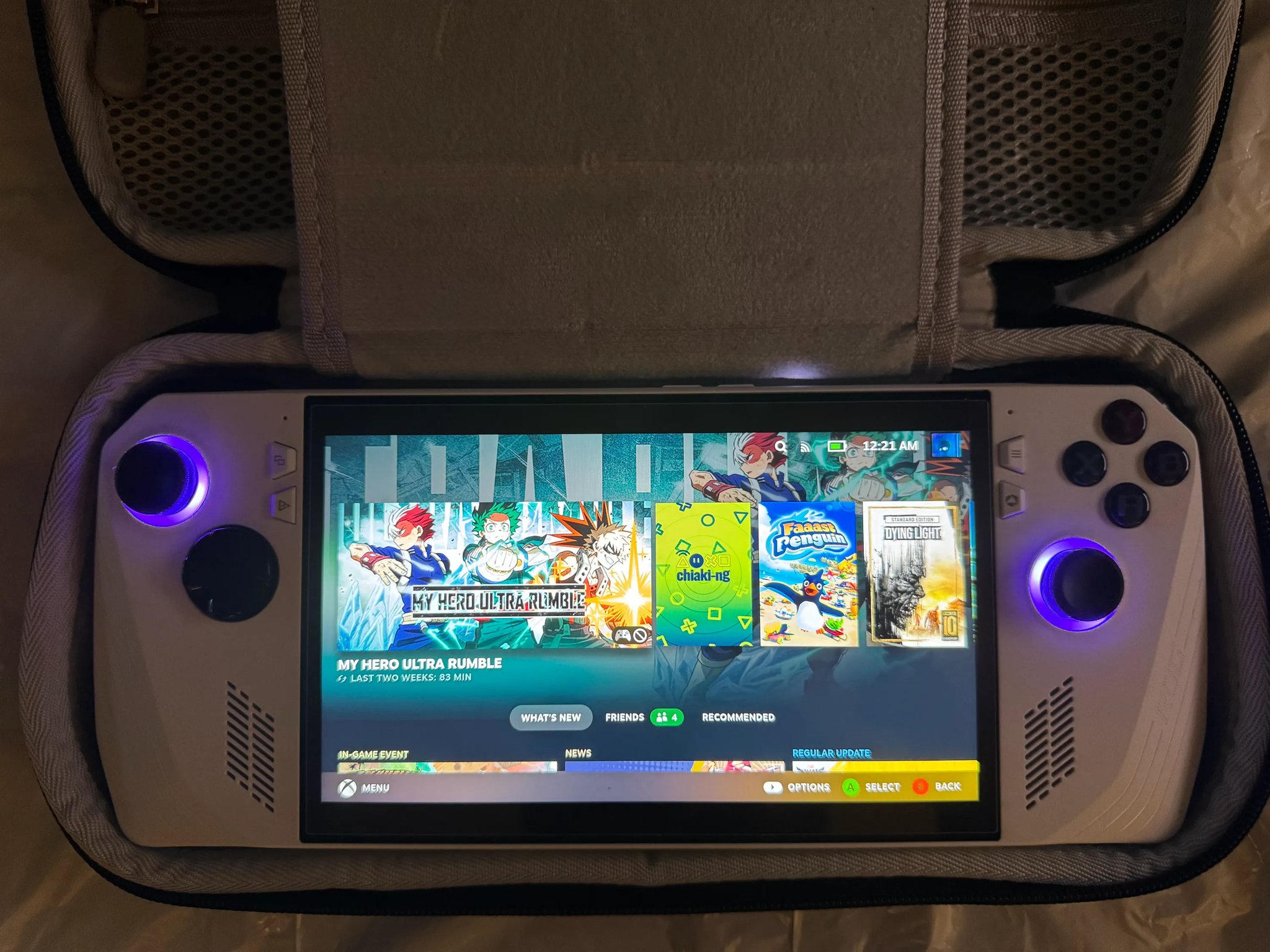 ASUS ROG Ally, Ryzen Z1 Extreme, 32GB RAM, 1 TB Storage, 100% Battery Health