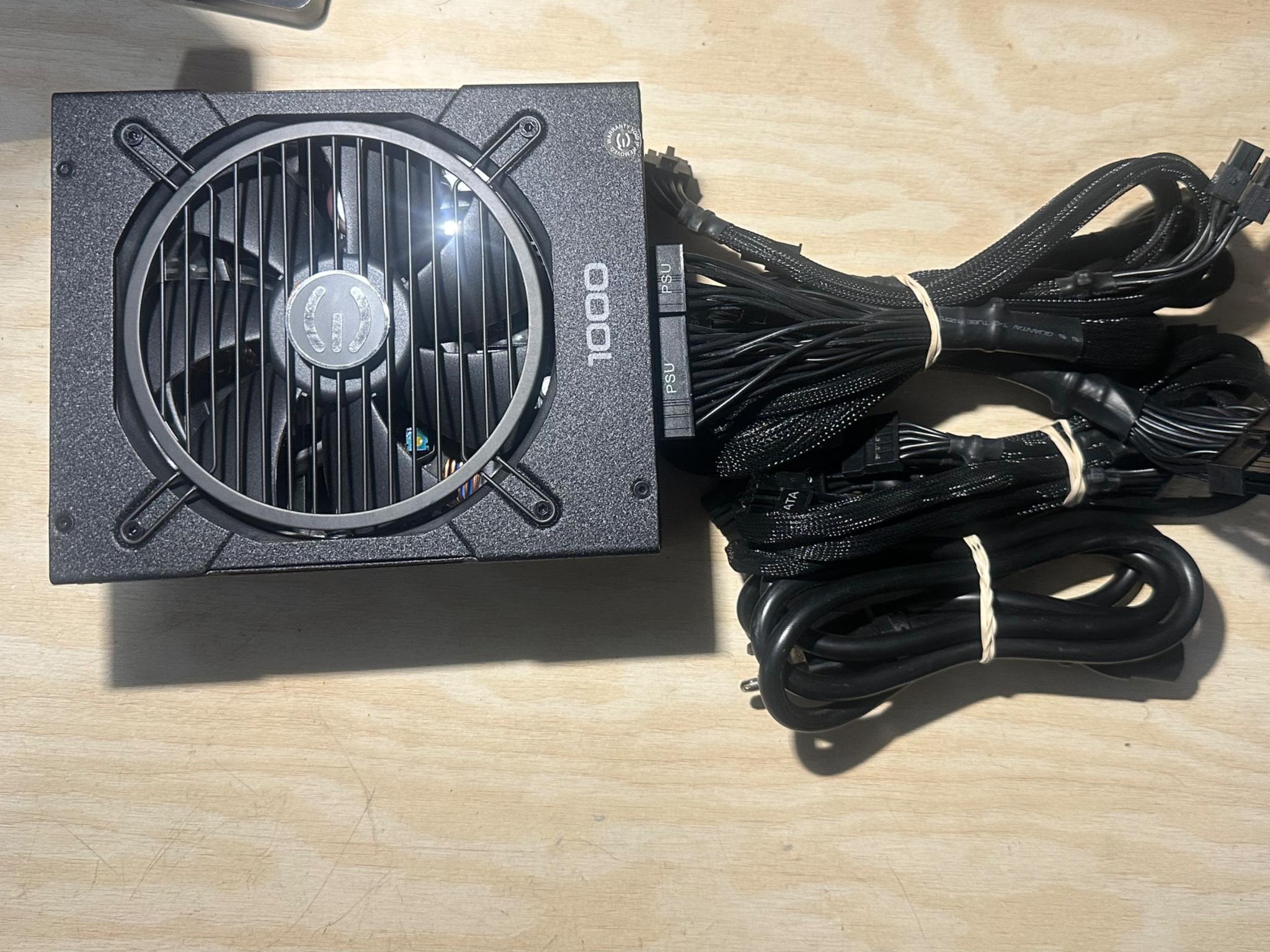 EVGA SuperNOVA 1000 G+, 80 Plus Gold Fully Modular, FDB Fan, 10 Year Warranty