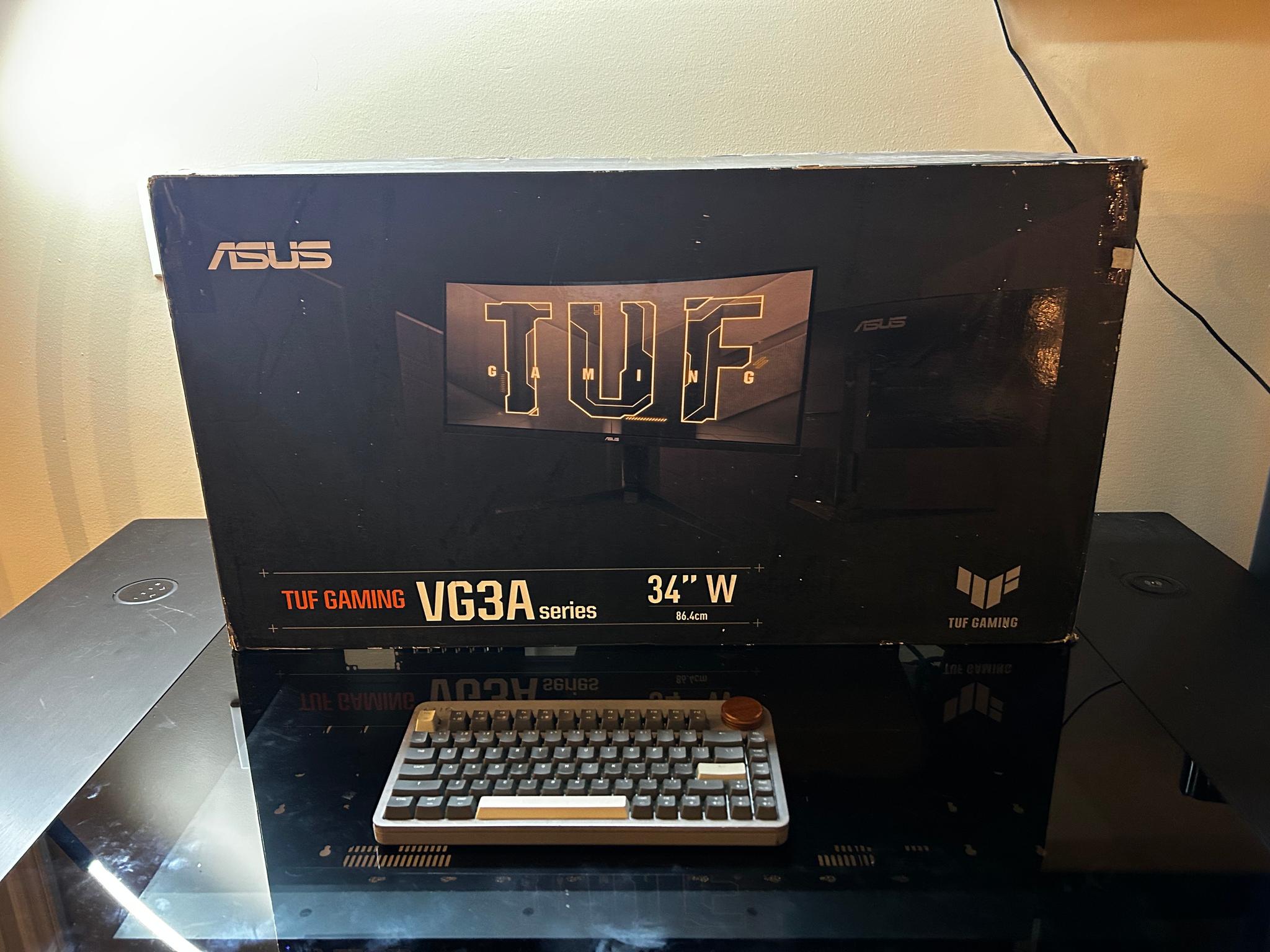 ASUS TUF 34” UltraWide (2K) QHD (3440x1440) (180hz) Curved Gaming