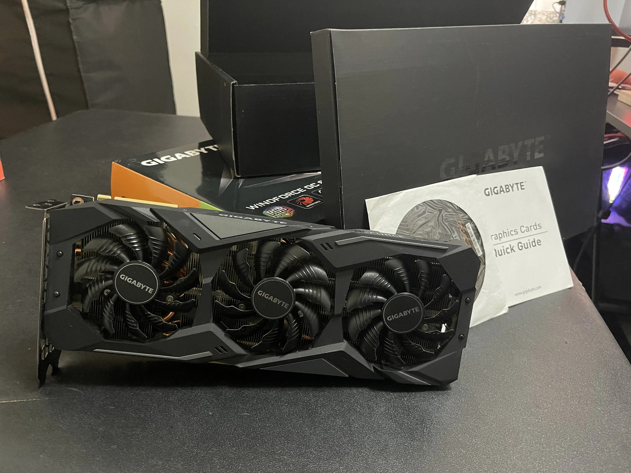 On Sale! Great Condition, Gigabyte RTX 2080 OC W/ Original Packaging