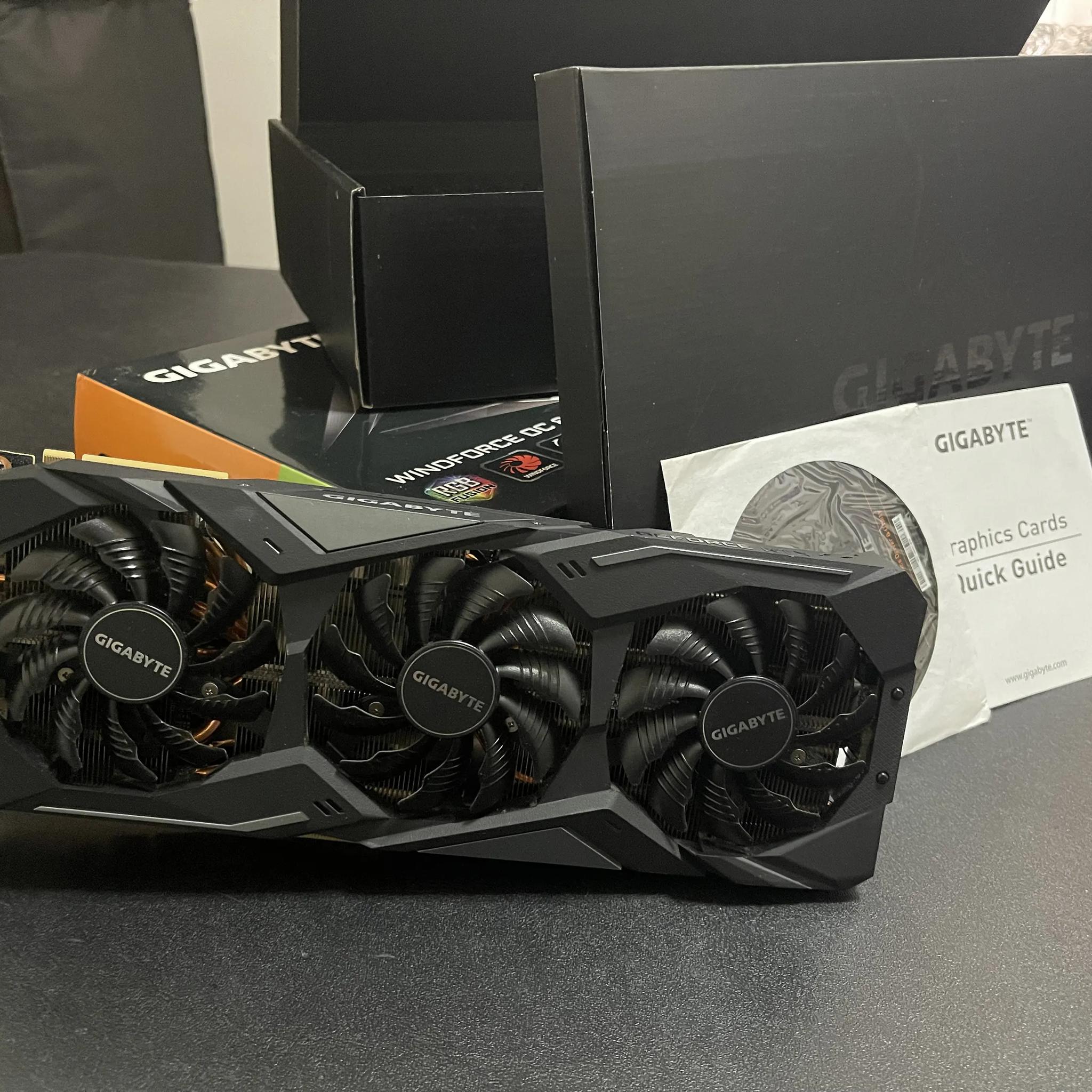 On Sale! Great Condition, Gigabyte RTX 2080 OC W/ Original Packaging