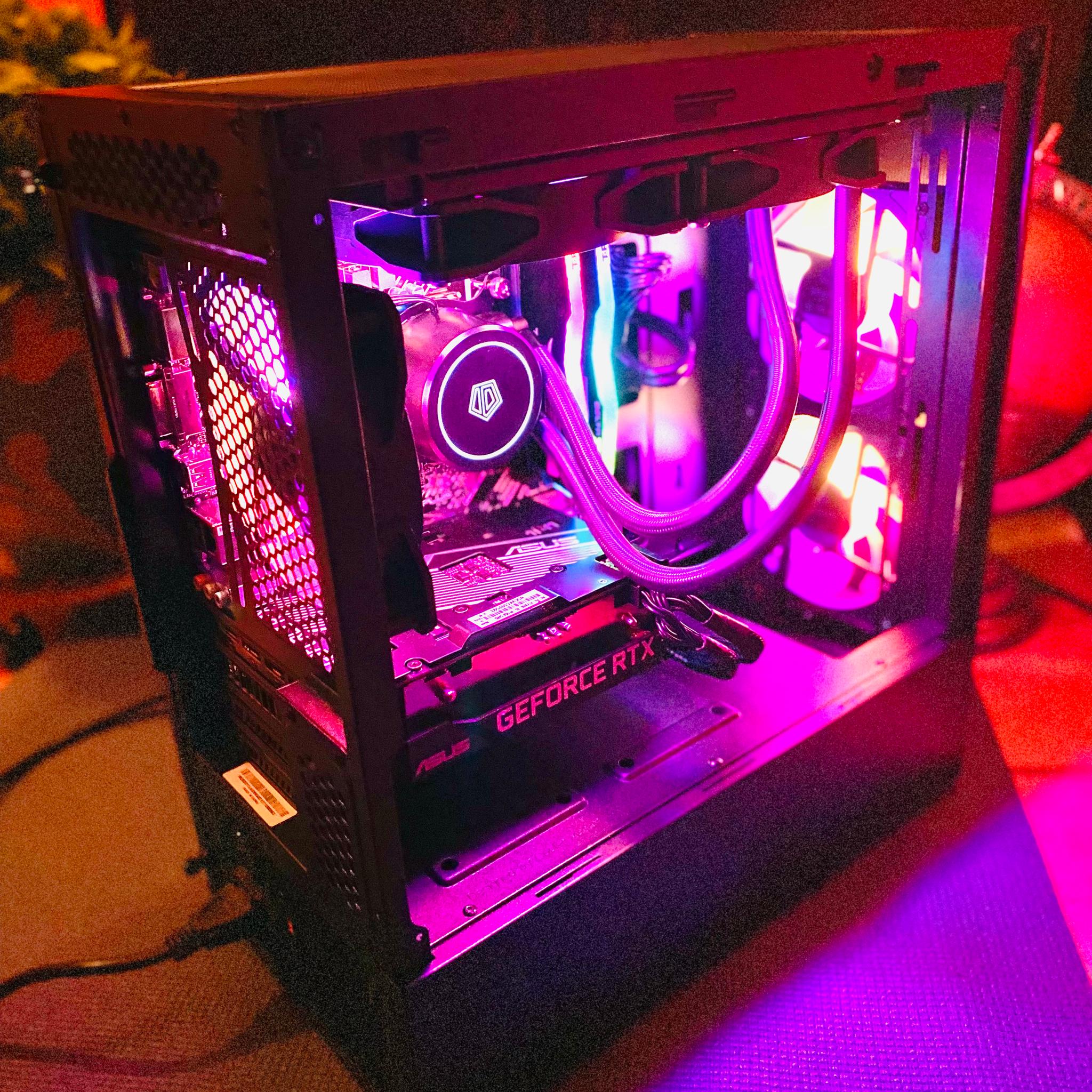 “Dark Comet” Intel 10105F (Comet ☄️ Lake)| RTX 3050| 16GB TFoRce RGB DDR4| NVMe/SSD=1TB | Windows 11
