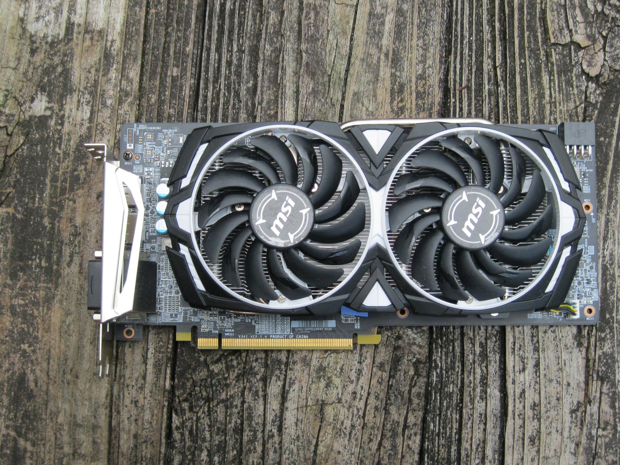 *FAULTY/FOR REPAIRS* MSI Radeon RX 580 ARMOR 8G OC