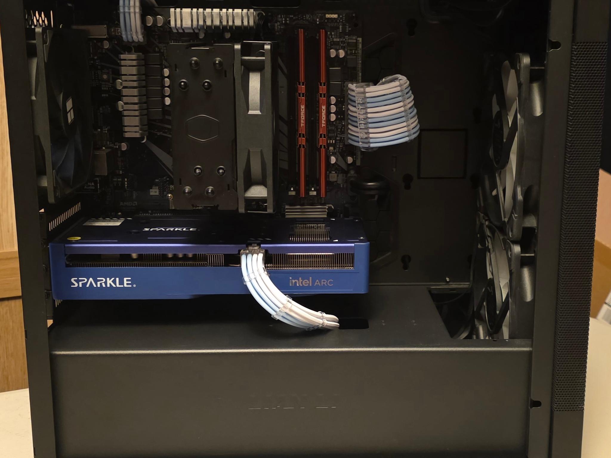 Budget 1080p Gaming PC, Intel Arc B570, Ryzen 7 3700x, 16GB RAM, 512TB NVMe, Windows 11.
