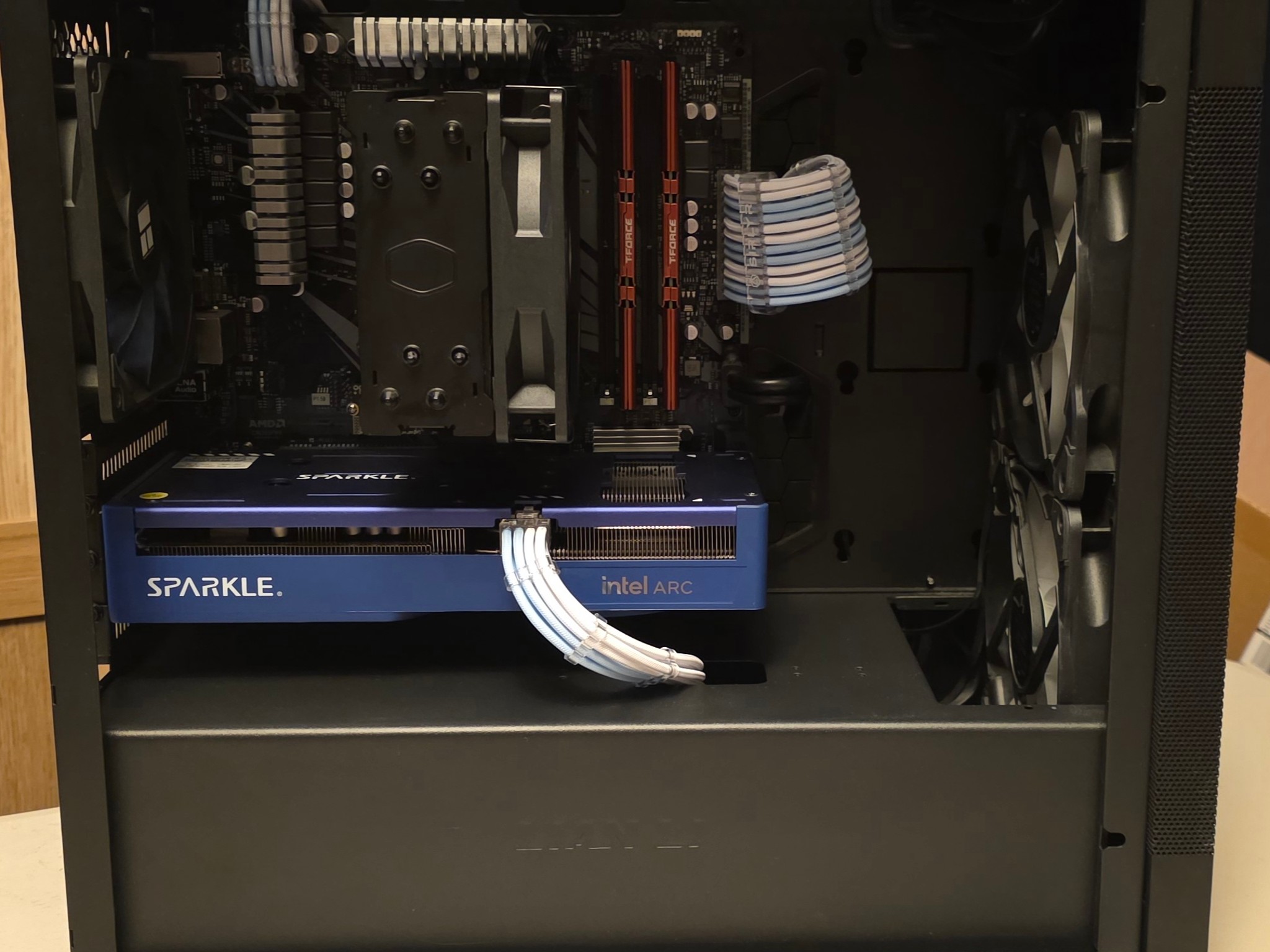 Budget 1080p Gaming PC, Intel Arc B570, Ryzen 7 3700x, 16GB RAM, 512TB NVMe, Windows 11.