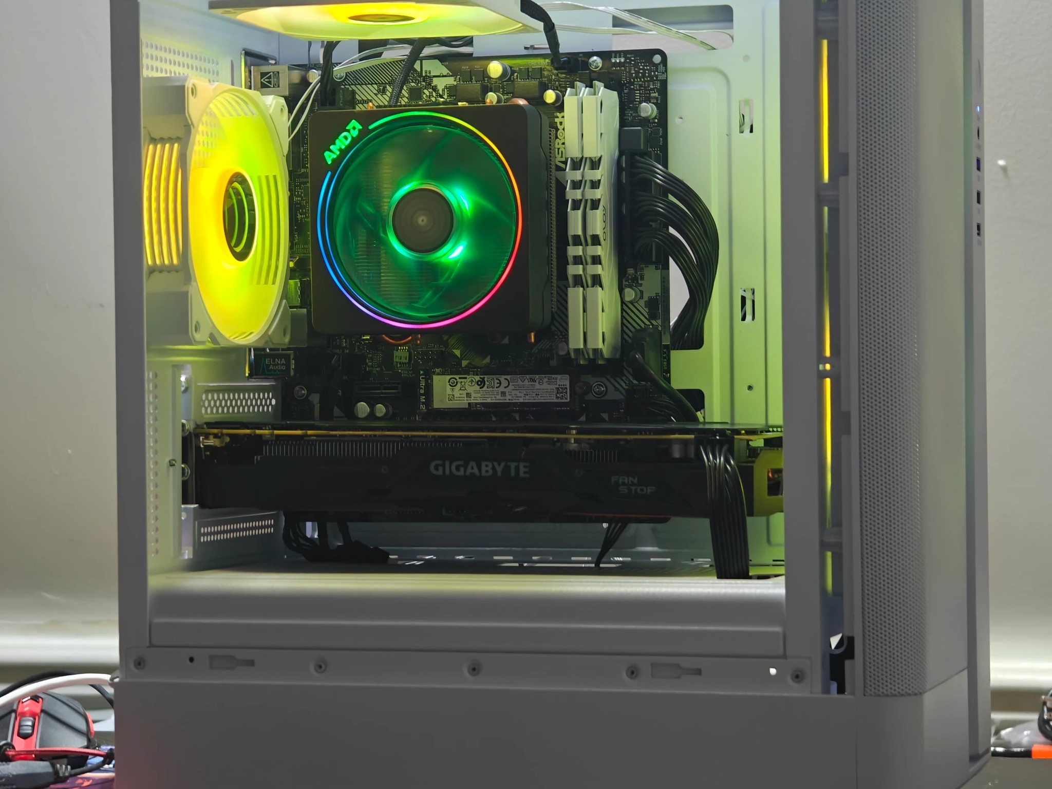 Gaming PC|AMD Ryzen 7 2700X|NVIDIA GTX 1080|16 GB DDR4 3200 CL16|1 TB NVME SSD M.2|Windows 11 Home