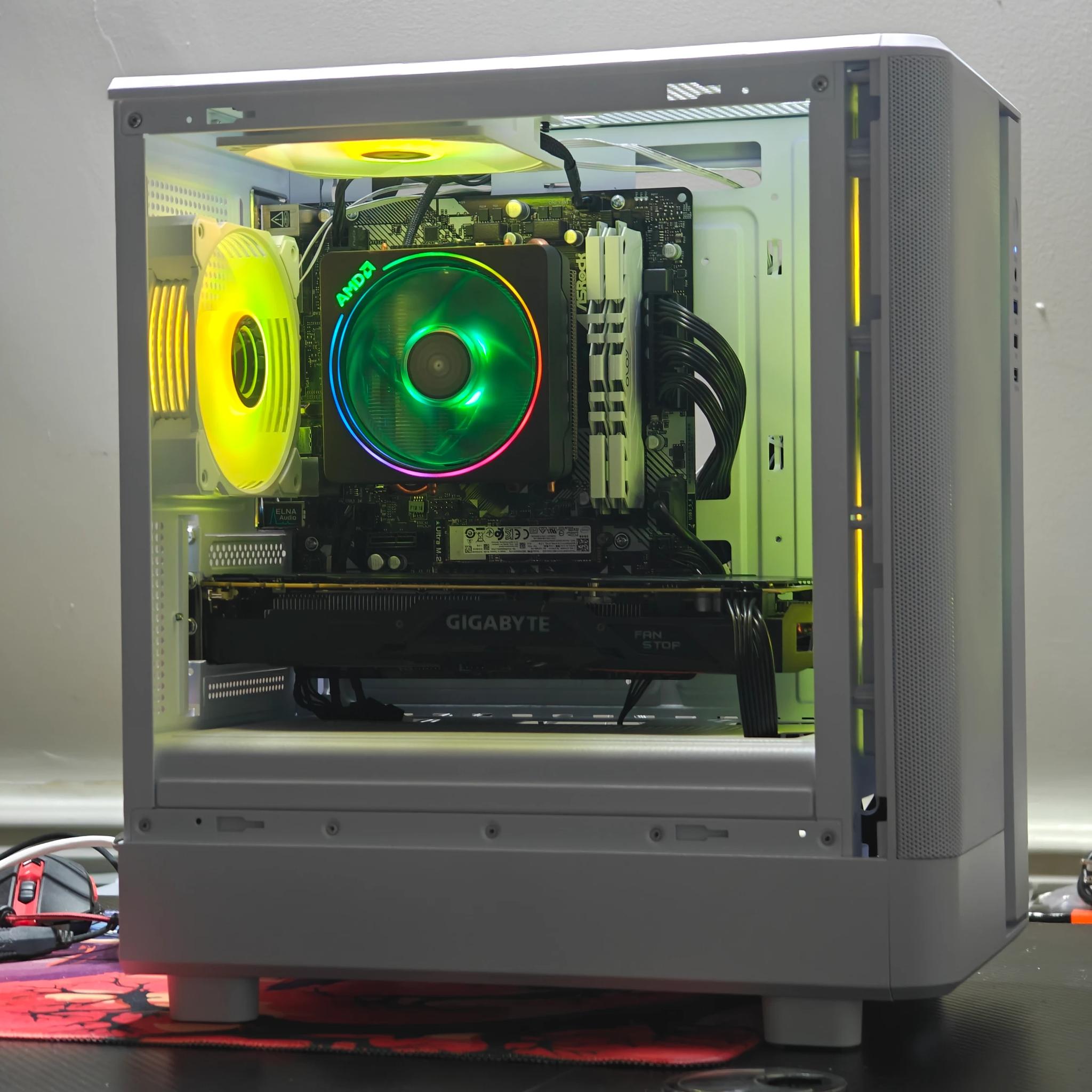Gaming PC|AMD Ryzen 7 2700X|NVIDIA GTX 1080|16 GB DDR4 3200 CL16|1 TB NVME SSD M.2|Windows 11 Home