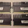 Corsair Vengeance DDR3 16GB (4x4GB) 1600MHz PC3-12800 Desktop RAM Memory DIMM