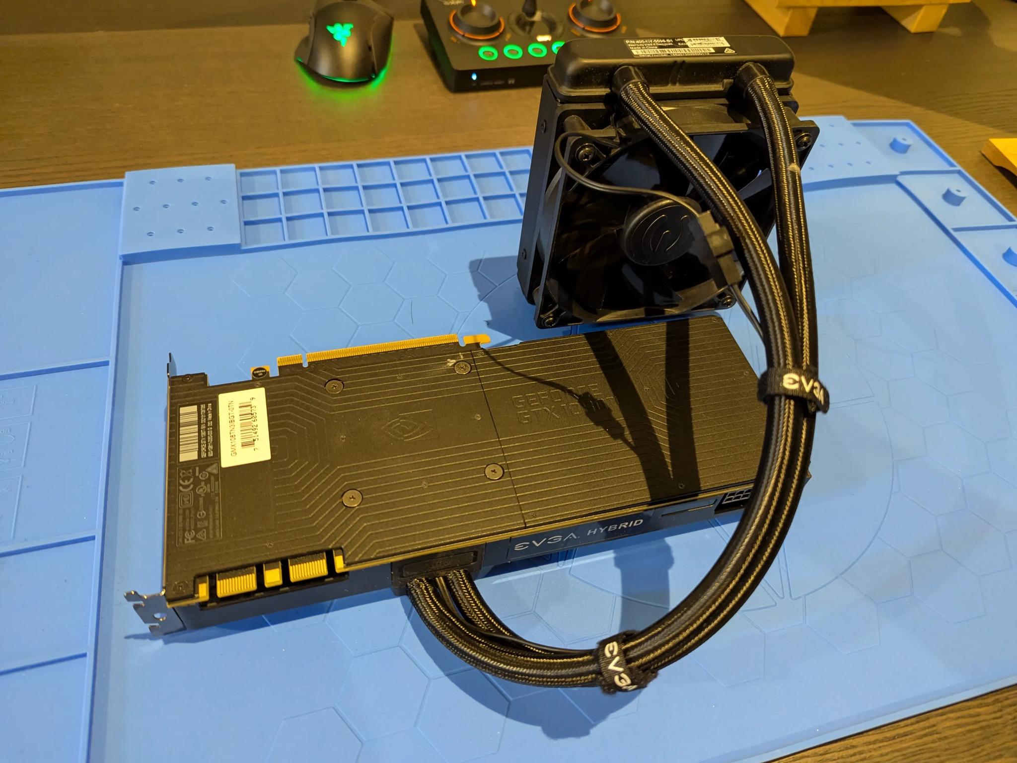 NVIDIA 1080ti AIO Water Cooled GPU