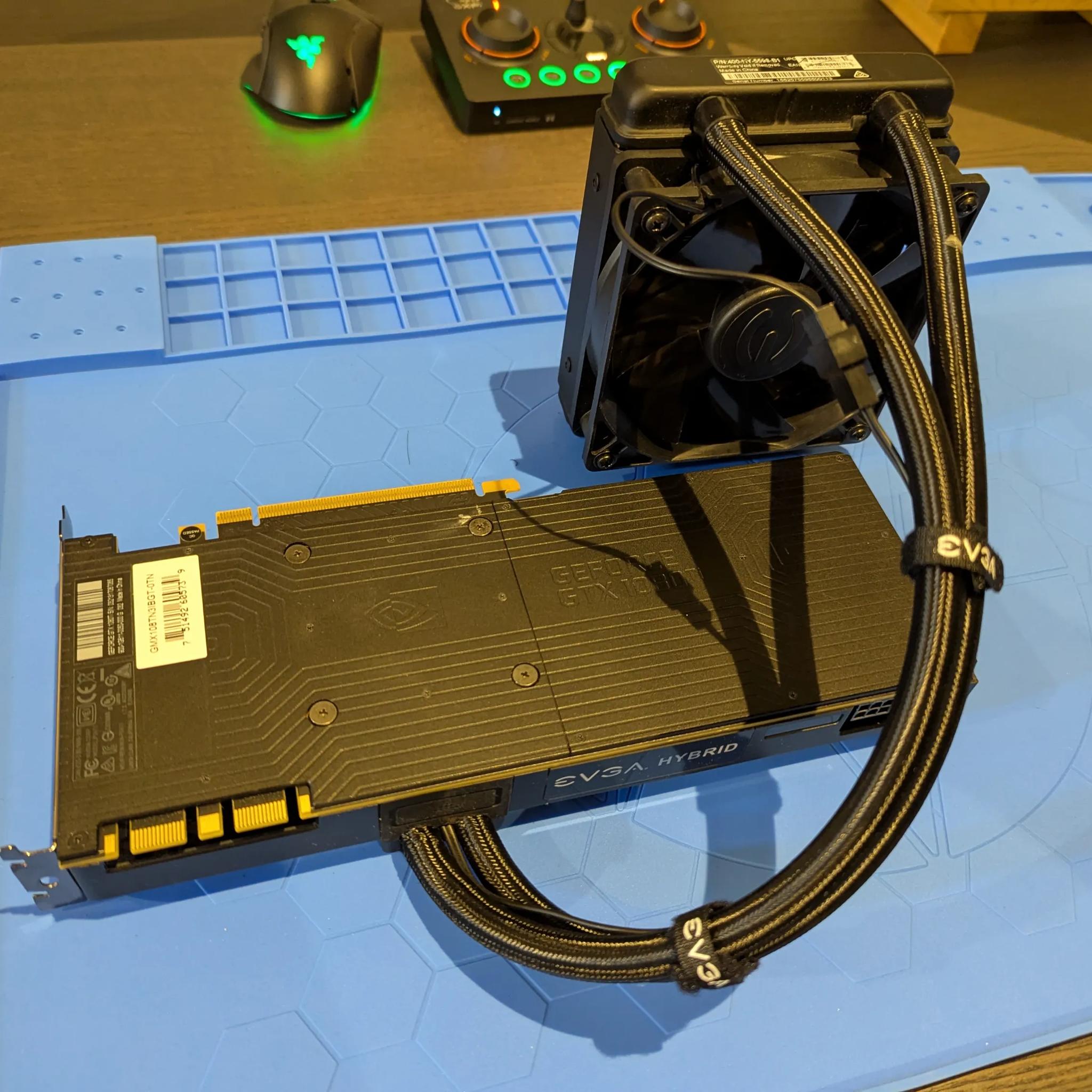 NVIDIA 1080ti AIO Water Cooled GPU