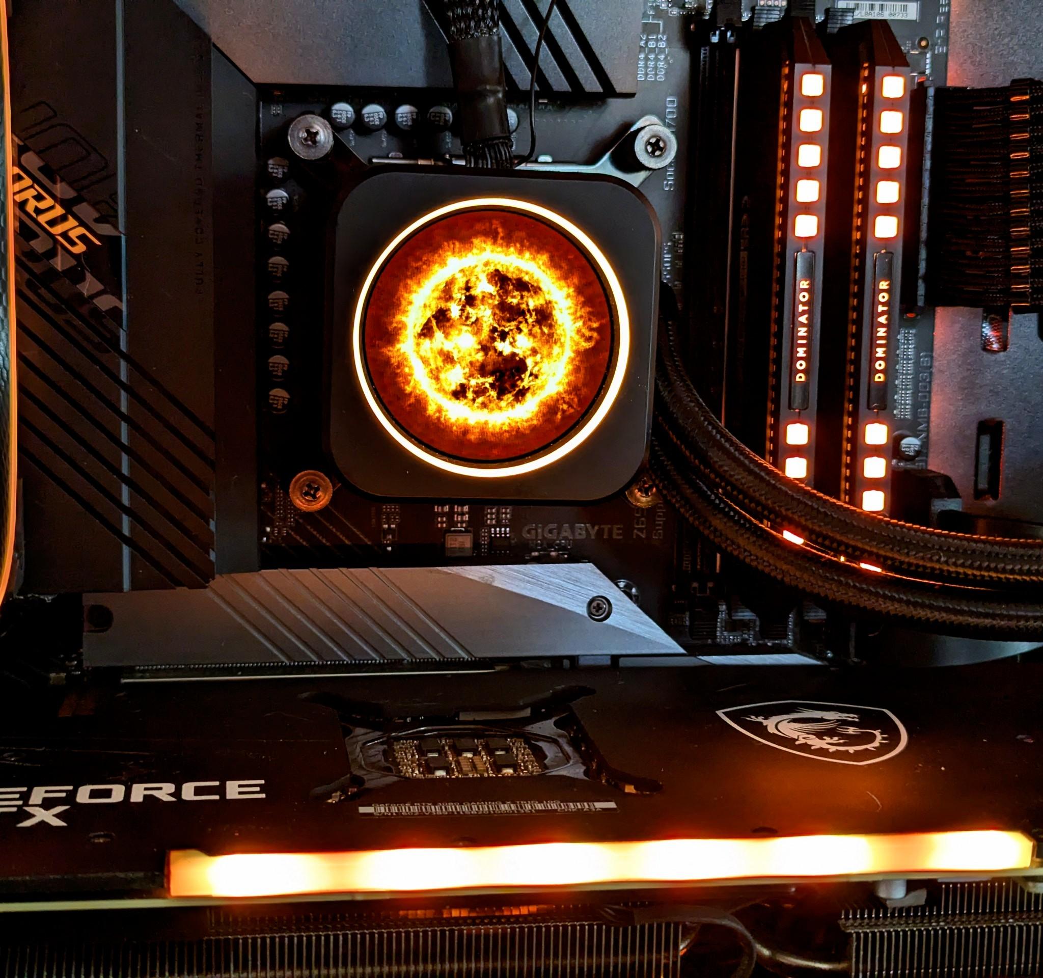 🔥Fireball🔥 – High-End 1440p Gaming PC  |  i7-12700K • RTX 3080 • 32GB Dominator • 420mm AIO