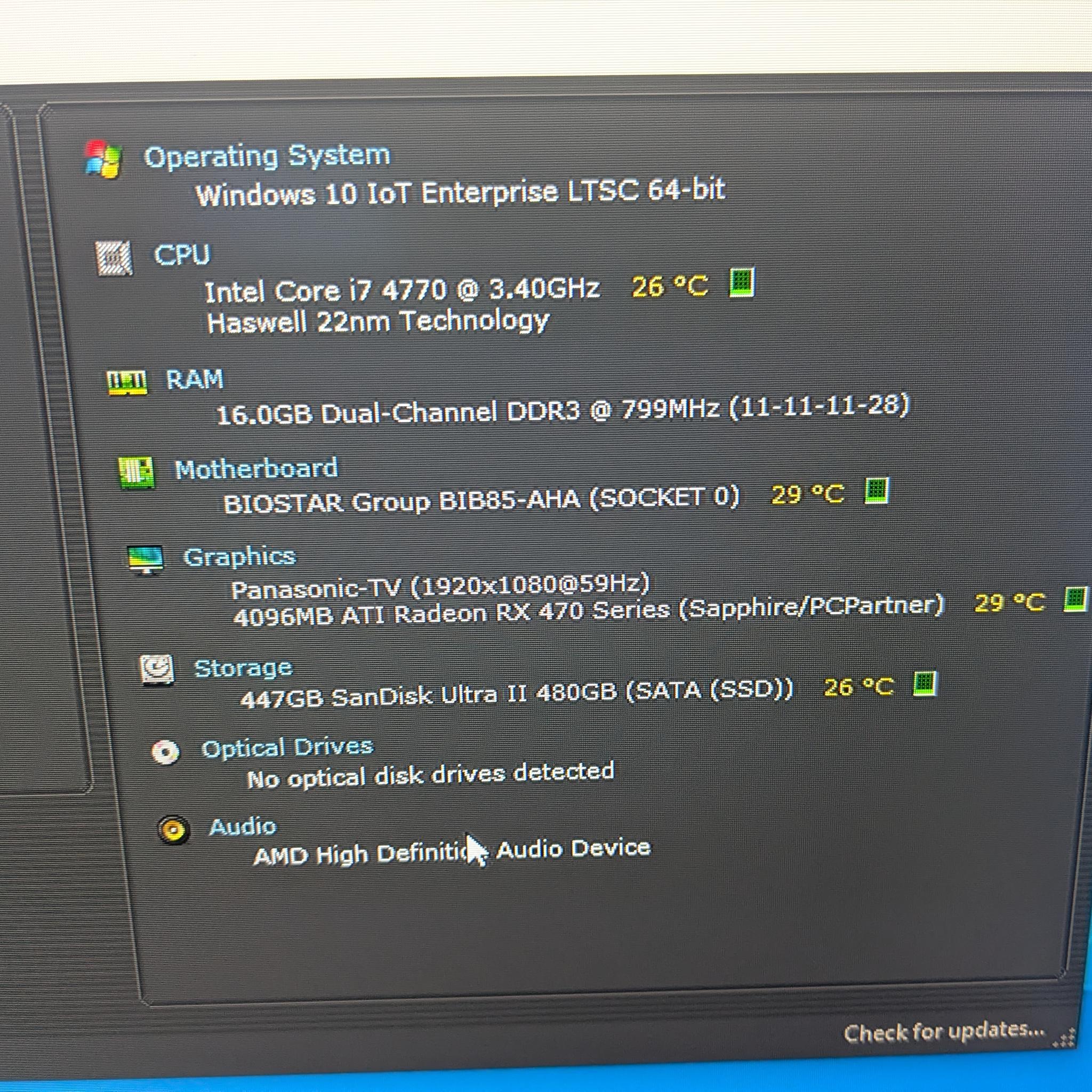 120 FPS Fortnite | 180 Day Warranty | i7 4770, 16GB RAM, 480GB SSD, RX 470 4GB, Win10 or Linux