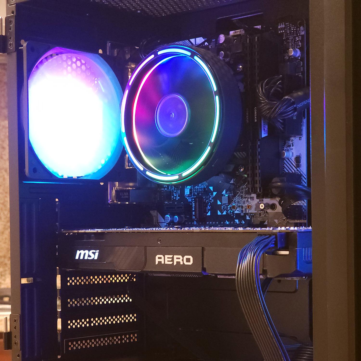 ⚔️ eSports Killer Gaming PC | GEFORCE GTX 1660 SUPER, RYZEN PRO 2200G, 16GB RAM, 480GB SSD + 500GB