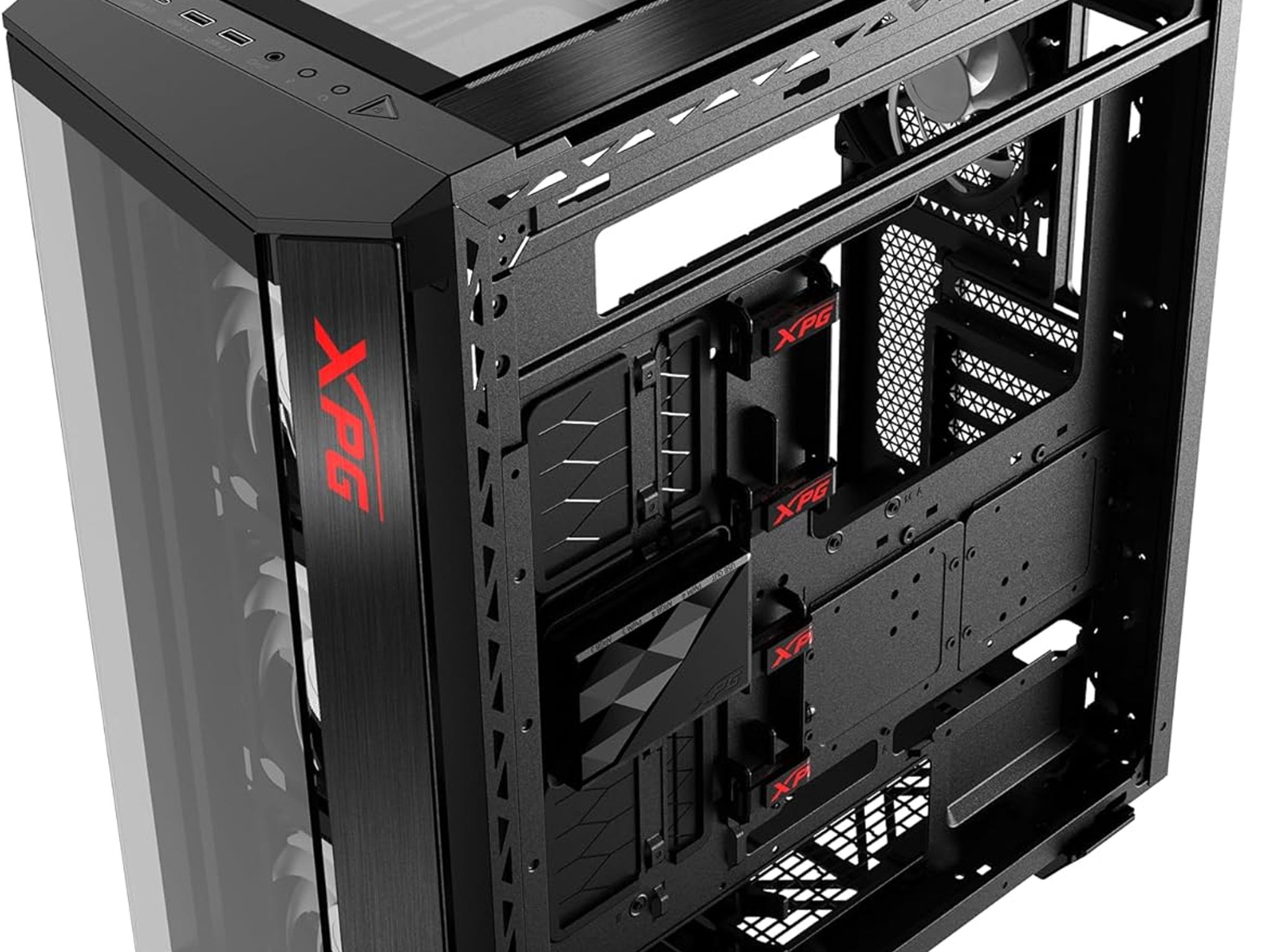 XPG Battlecruiser II with Prime Mid-Tower ATX PC Computer Gaming Case