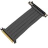 PCIE 4.0 Riser Cable 90 Degree PCIe 4.0 x16 High Speed Flexible Extender Card EMI Shielded 30AWG