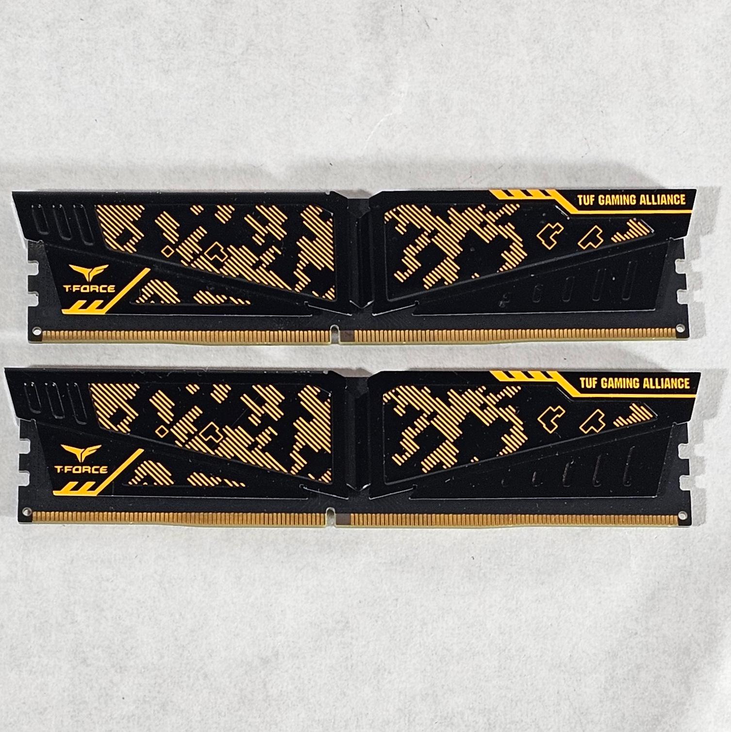 16GB DDR4 (2x8GB)-288 CL16 3000MHz T-FORCE TUF GAMING