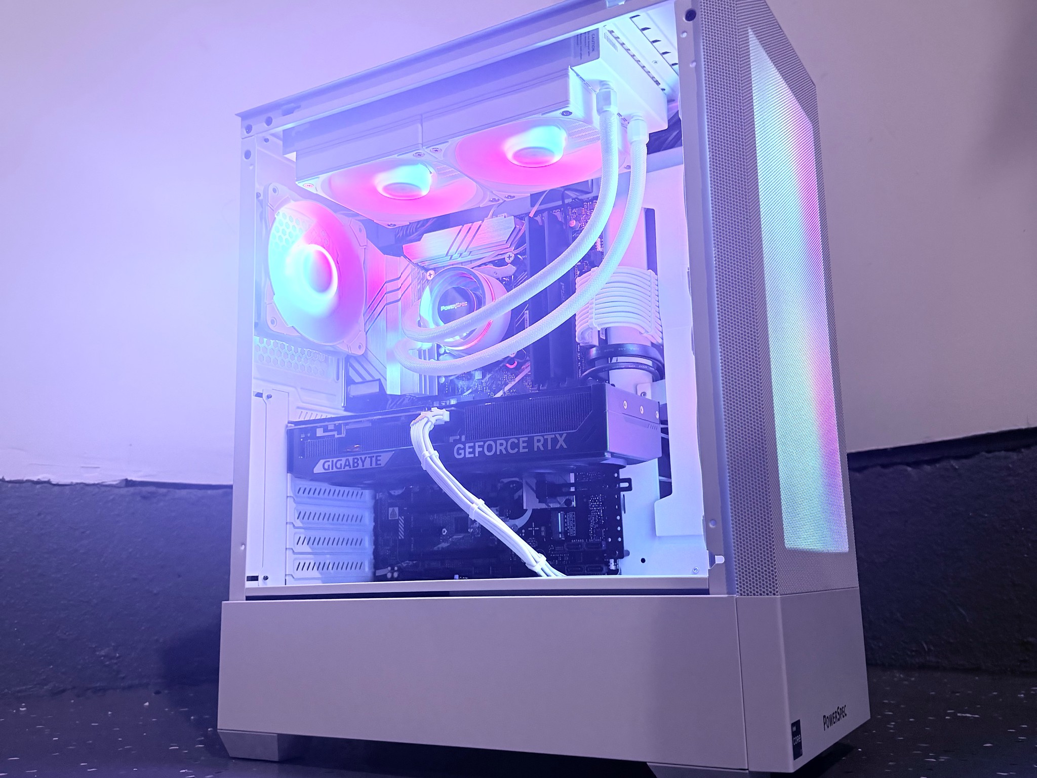 🌈"Celestial Flux"⚪️ | 1440p Gaming | RTX 5070 | i7 14700KF | 32GB DDR5 | 1TB SSD | Free Shipping