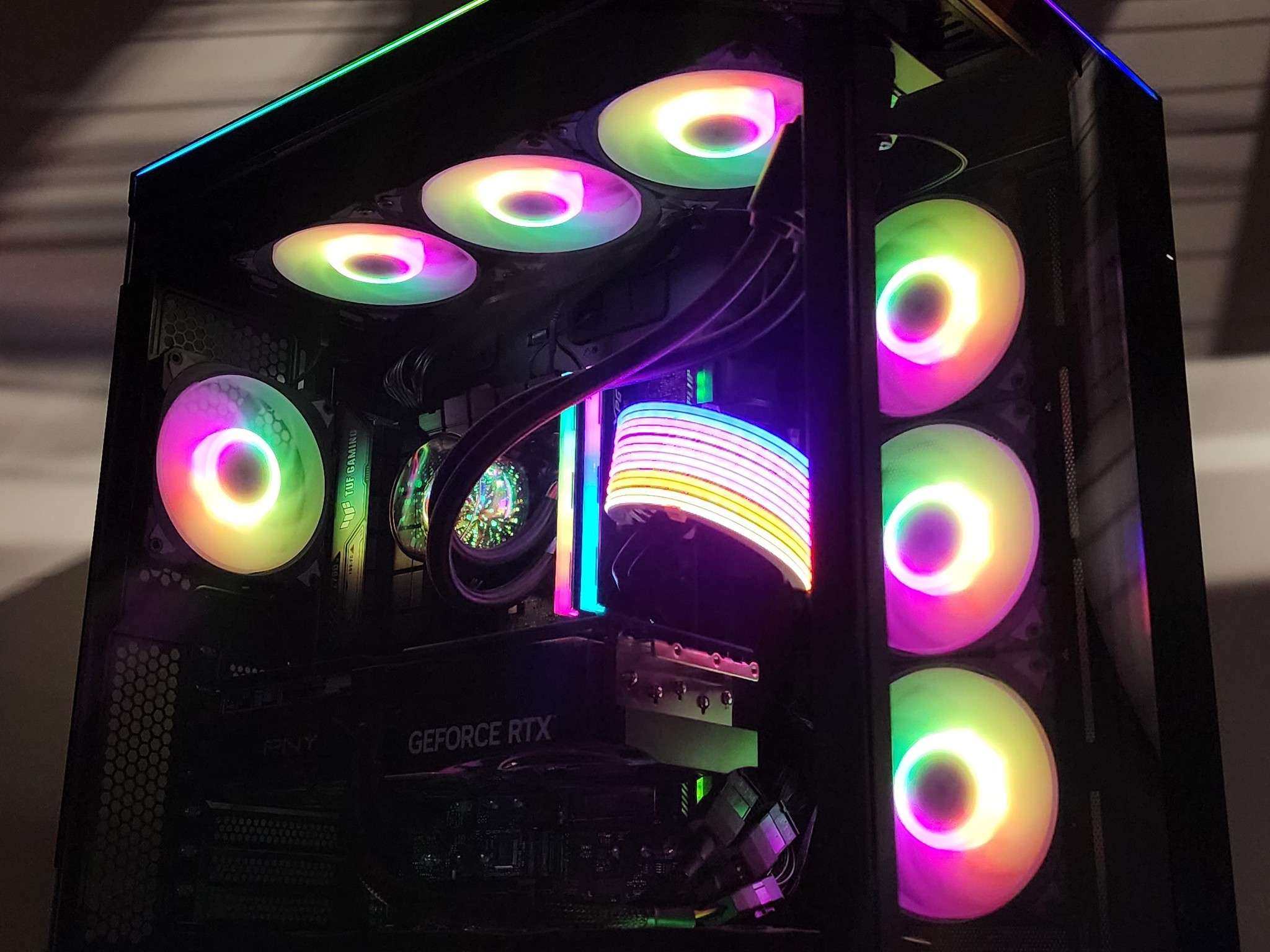 Gaming PC i7-14700KF 32GB RAM 2TB SSD RTX 5070 Ti 16GB Windows 11 Computer