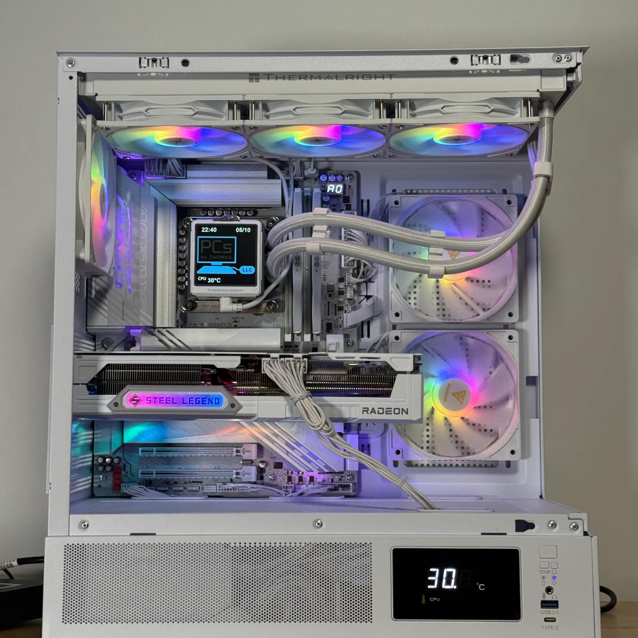 Intel Core Ultra 7 265k RX 9070XT Gaming PC