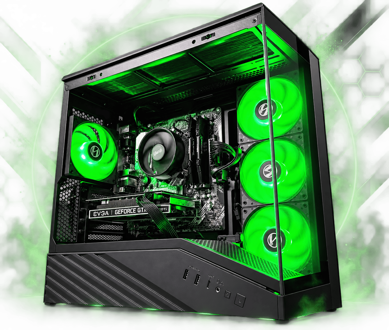 💸😈 THE BUDGET BADDIE 😈💸 GeForce GTX 1660 Ti Custom Gaming PC - Ryzen 5 5500
