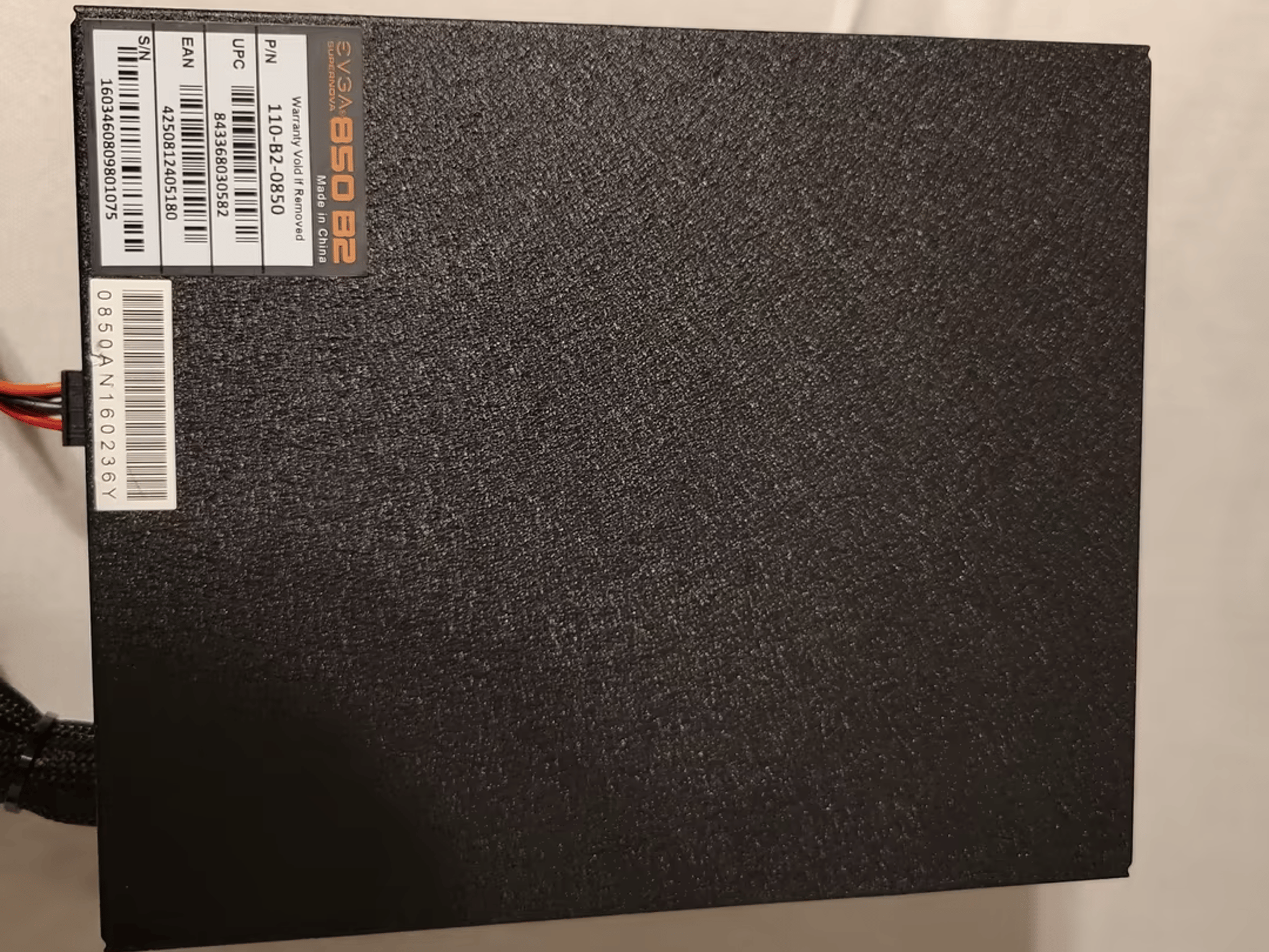 EVGA Supernova 850 B2 Power Supply- USED