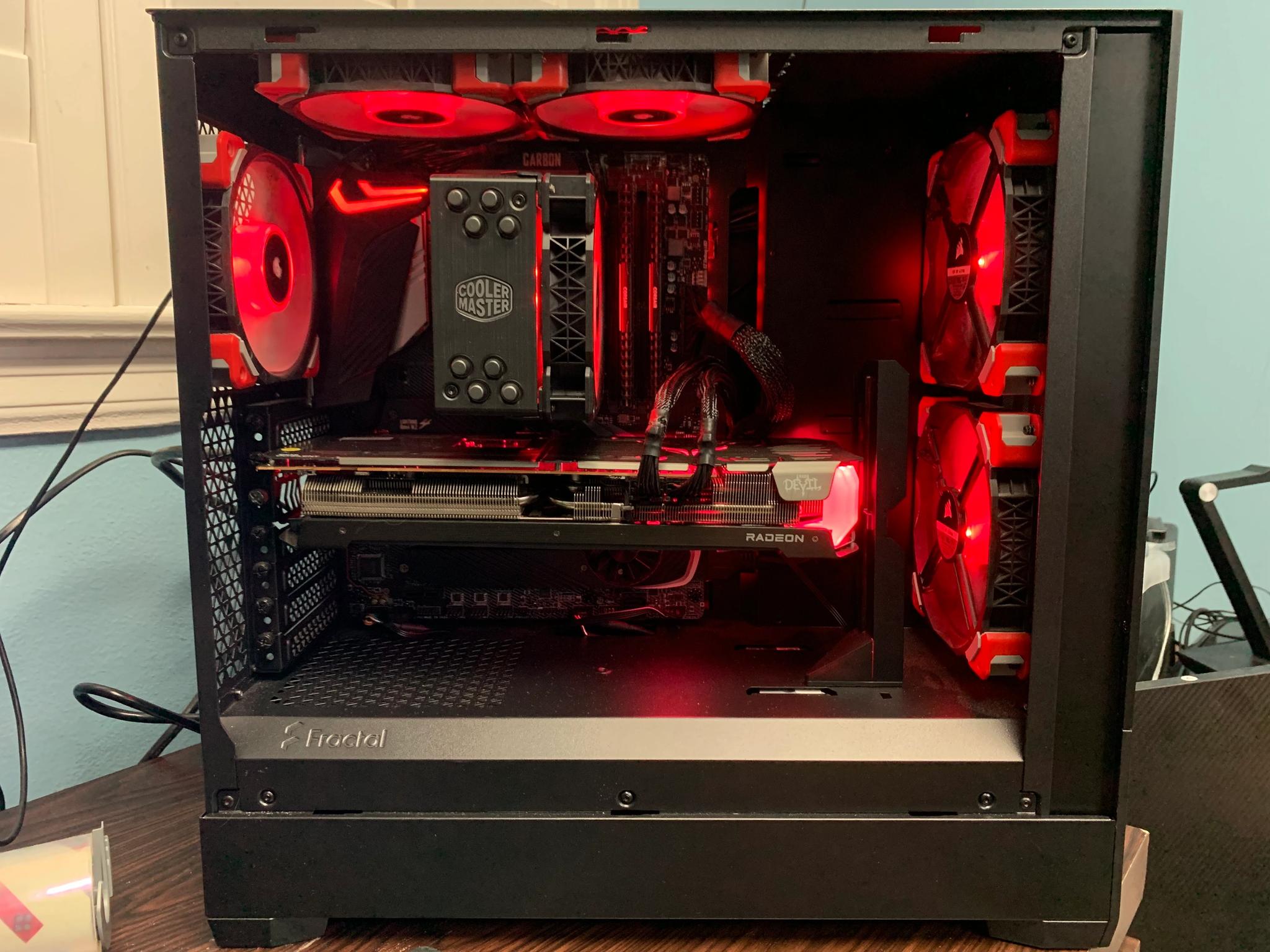 Red Devil|Ryzen 7 3700X|RX 6700XT|32GB|500GB SSD|2TB HDD|Wifi|Windows 10 Pro