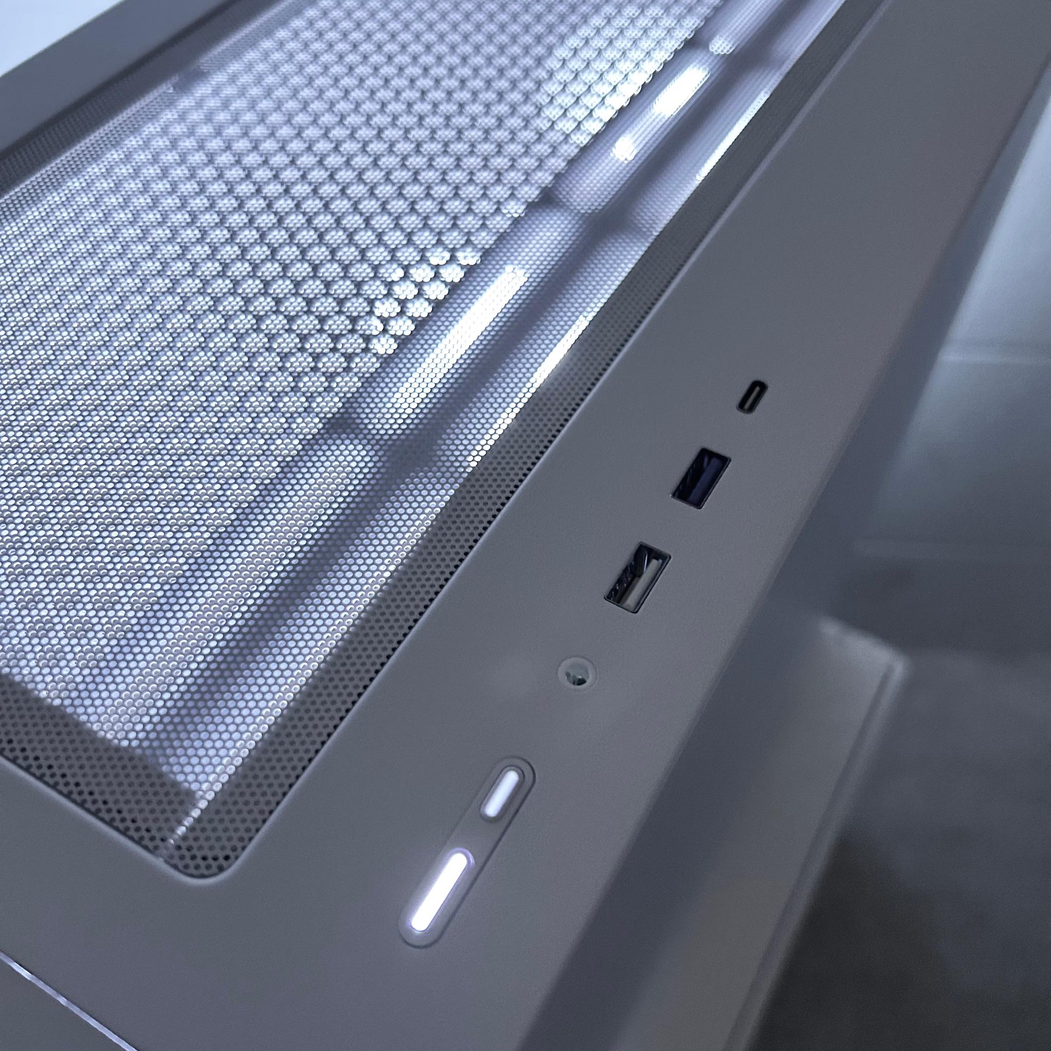CLEAN Whiteout 1080p Gaming PC | RTX 3060 Ti | Ryzen 5 5500 | 16GB RAM | 1TB NVME SSD