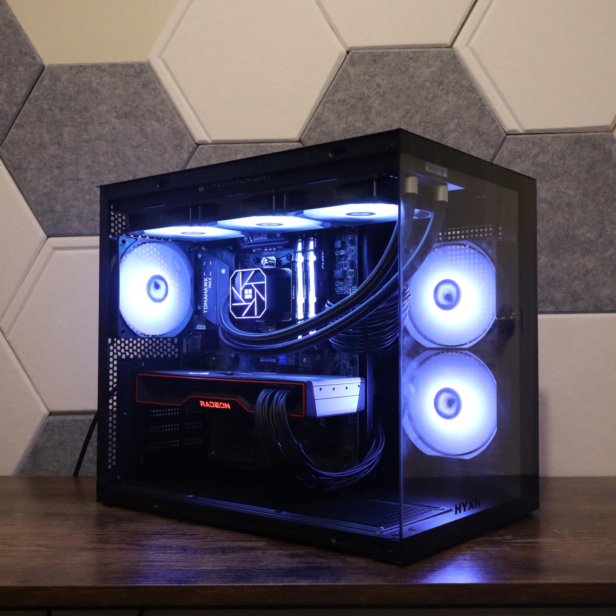 Radeon RX 6800 16GB custom Gaming Pc - Ryzen 7 5700 - 32gb Ram - 1Tb SSD - Windows 11 wifi & BT