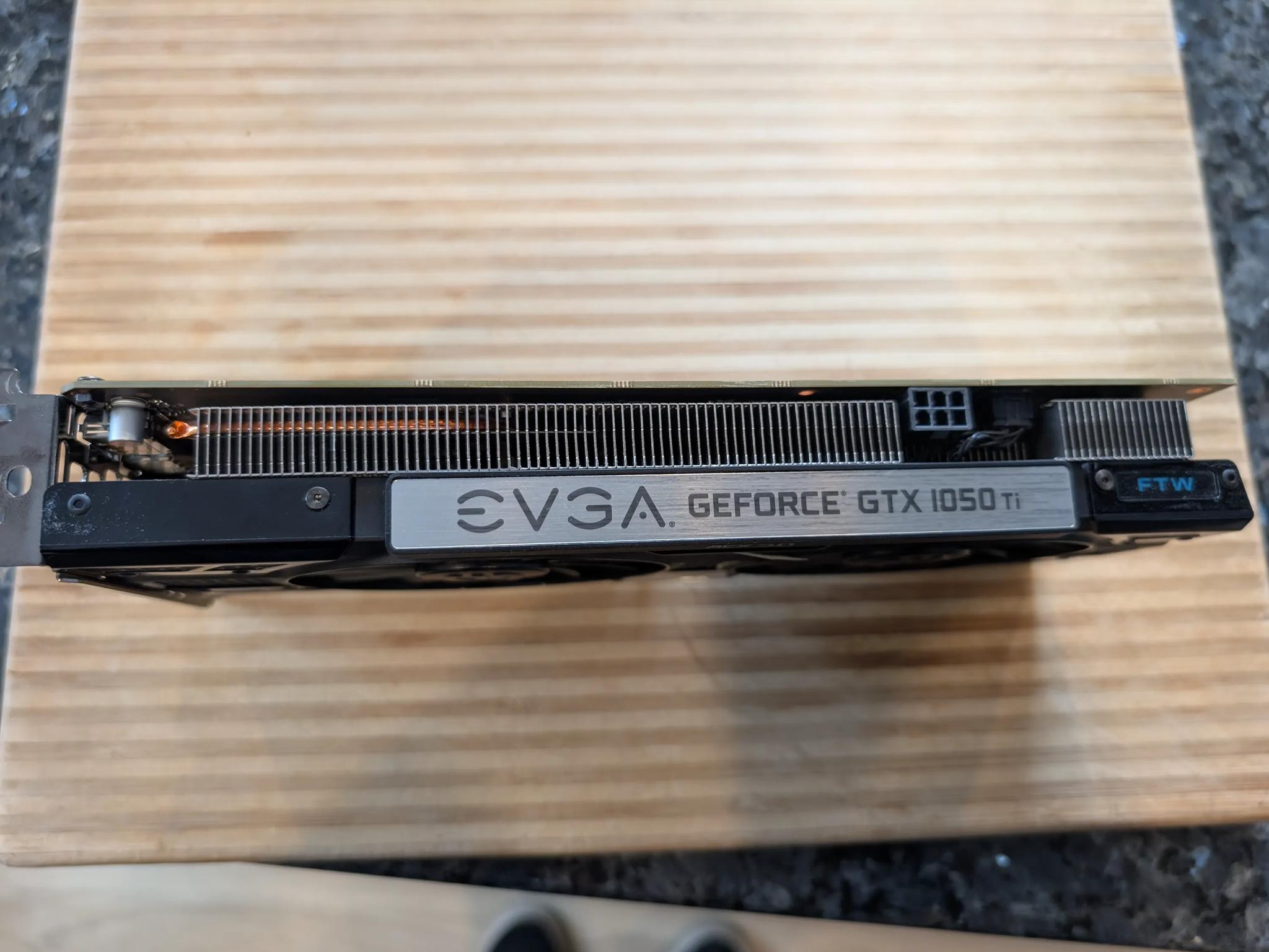 EVGA Geforce GTX 1050 Ti FTW 4GB